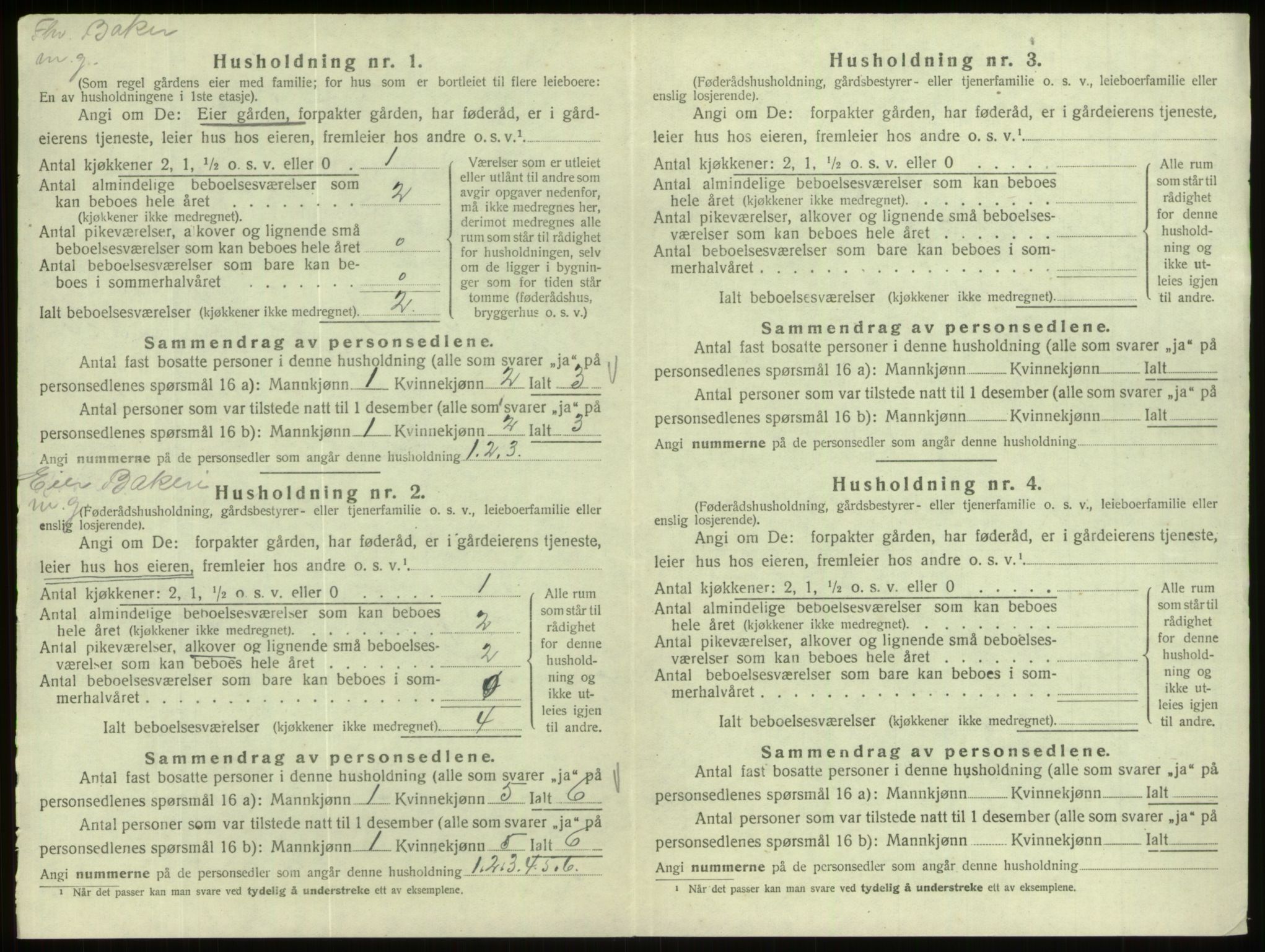 SAB, 1920 census for Eid, 1920, p. 835