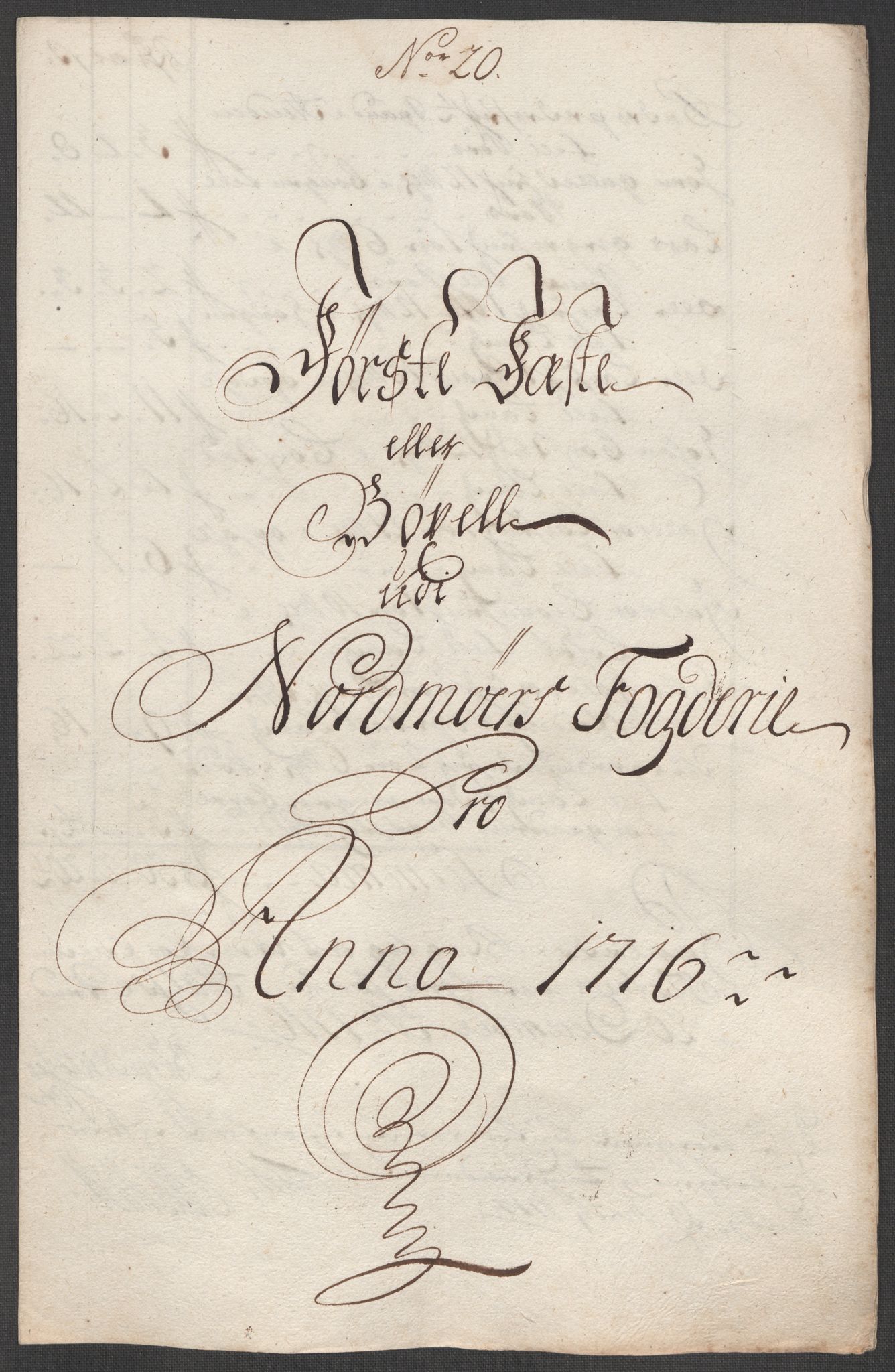 Rentekammeret inntil 1814, Reviderte regnskaper, Fogderegnskap, RA/EA-4092/R56/L3749: Fogderegnskap Nordmøre, 1716, p. 137