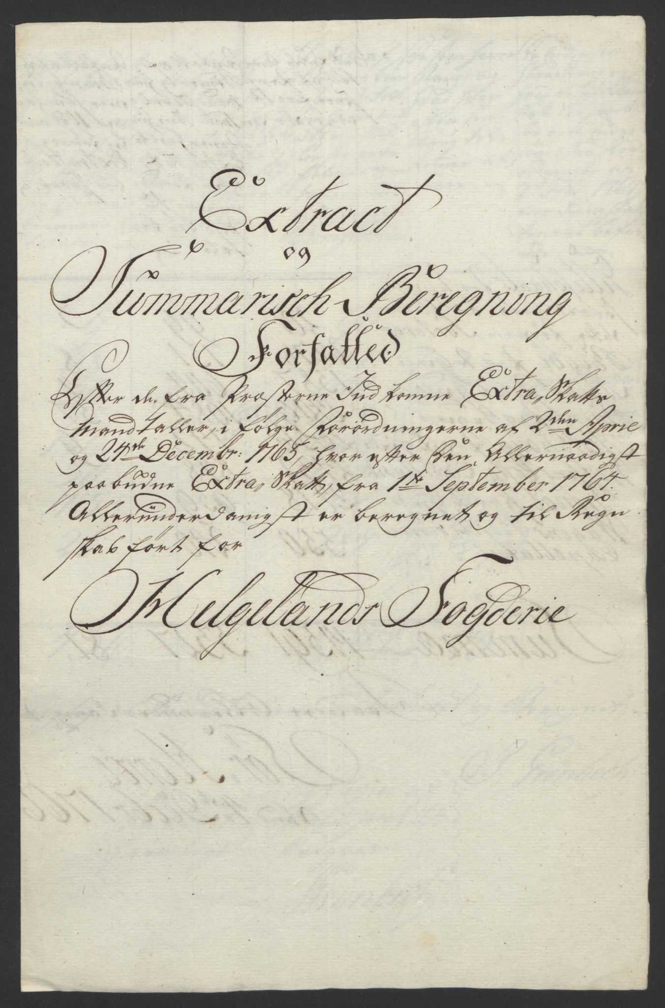 Rentekammeret inntil 1814, Reviderte regnskaper, Fogderegnskap, AV/RA-EA-4092/R65/L4573: Ekstraskatten Helgeland, 1762-1772, p. 310