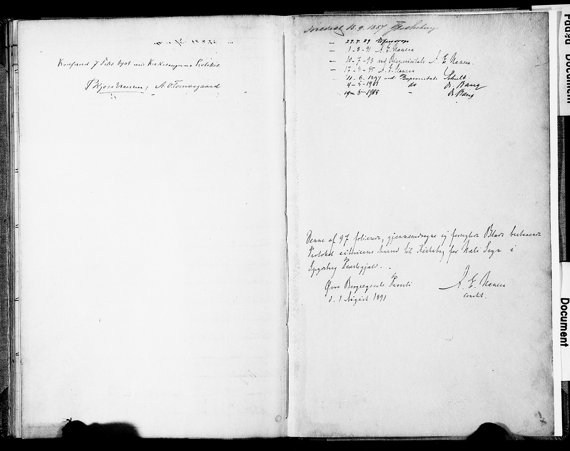 Spydeberg prestekontor Kirkebøker, AV/SAO-A-10924/F/Fc/L0001: Parish register (official) no. III 1, 1886-1907