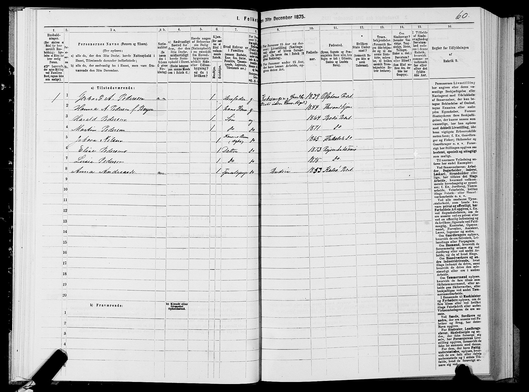 SATØ, 1875 census for 1931P Lenvik, 1875, p. 2060