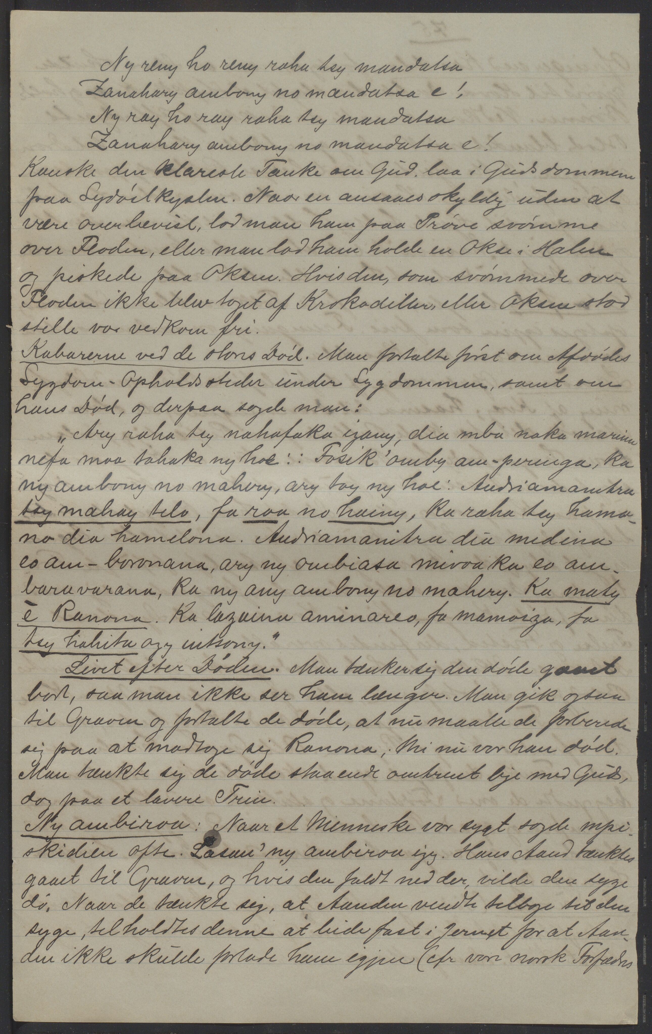 Det Norske Misjonsselskap - hovedadministrasjonen, VID/MA-A-1045/D/Da/Daa/L0038/0011: Konferansereferat og årsberetninger / Konferansereferat fra Madagaskar Innland., 1892