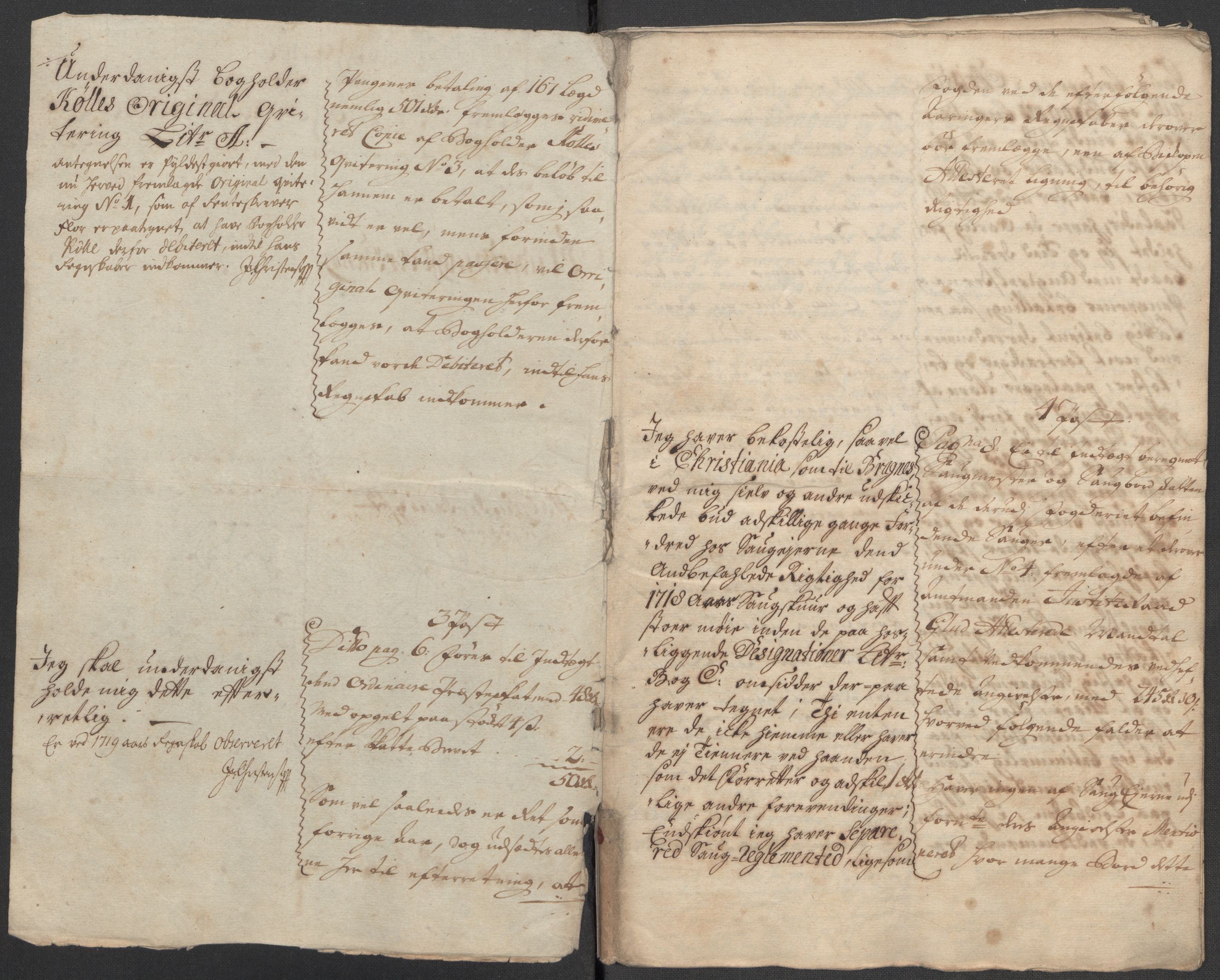 Rentekammeret inntil 1814, Reviderte regnskaper, Fogderegnskap, AV/RA-EA-4092/R23/L1476: Fogderegnskap Ringerike og Hallingdal, 1718, p. 307