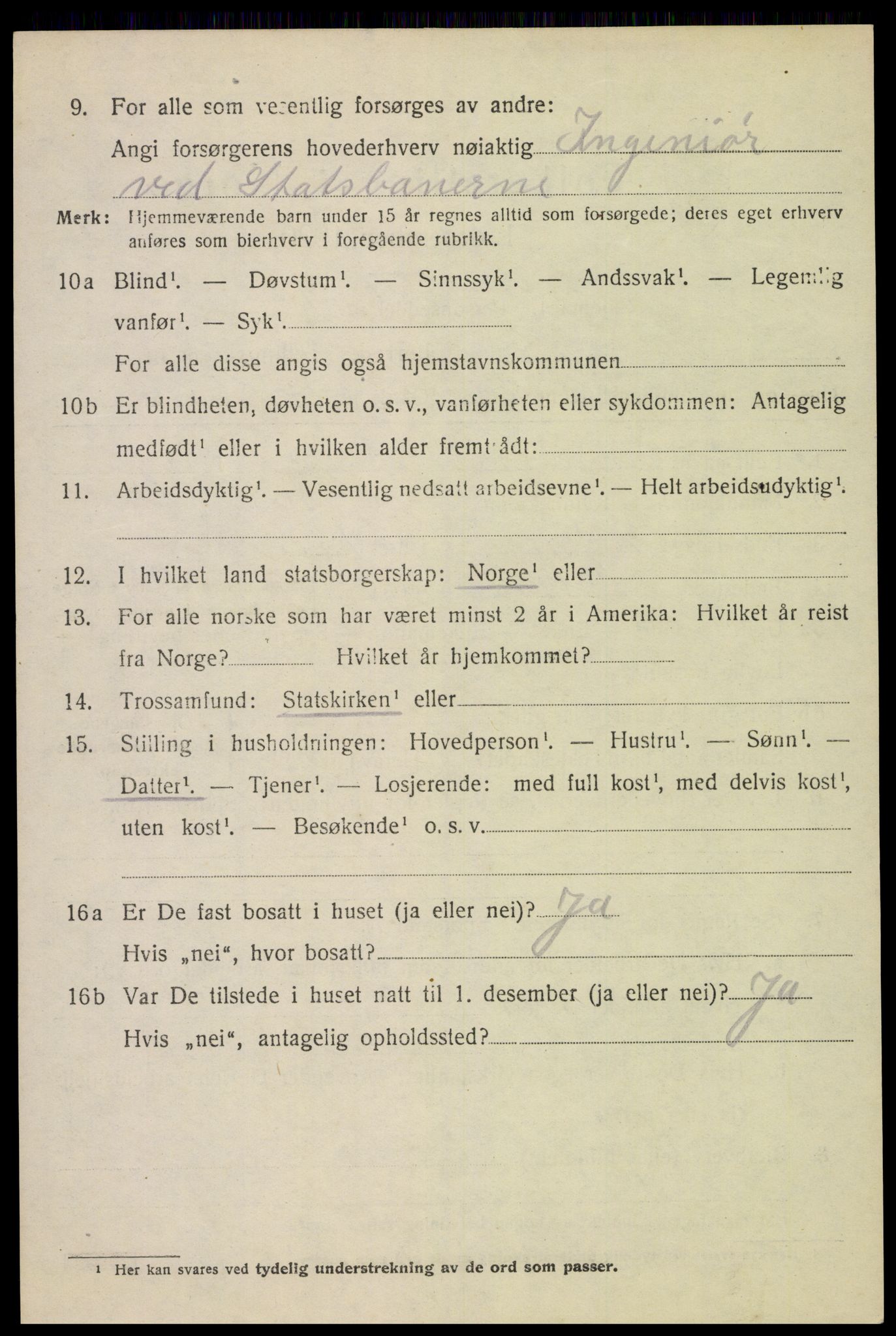 SAH, 1920 census for Furnes, 1920, p. 2414