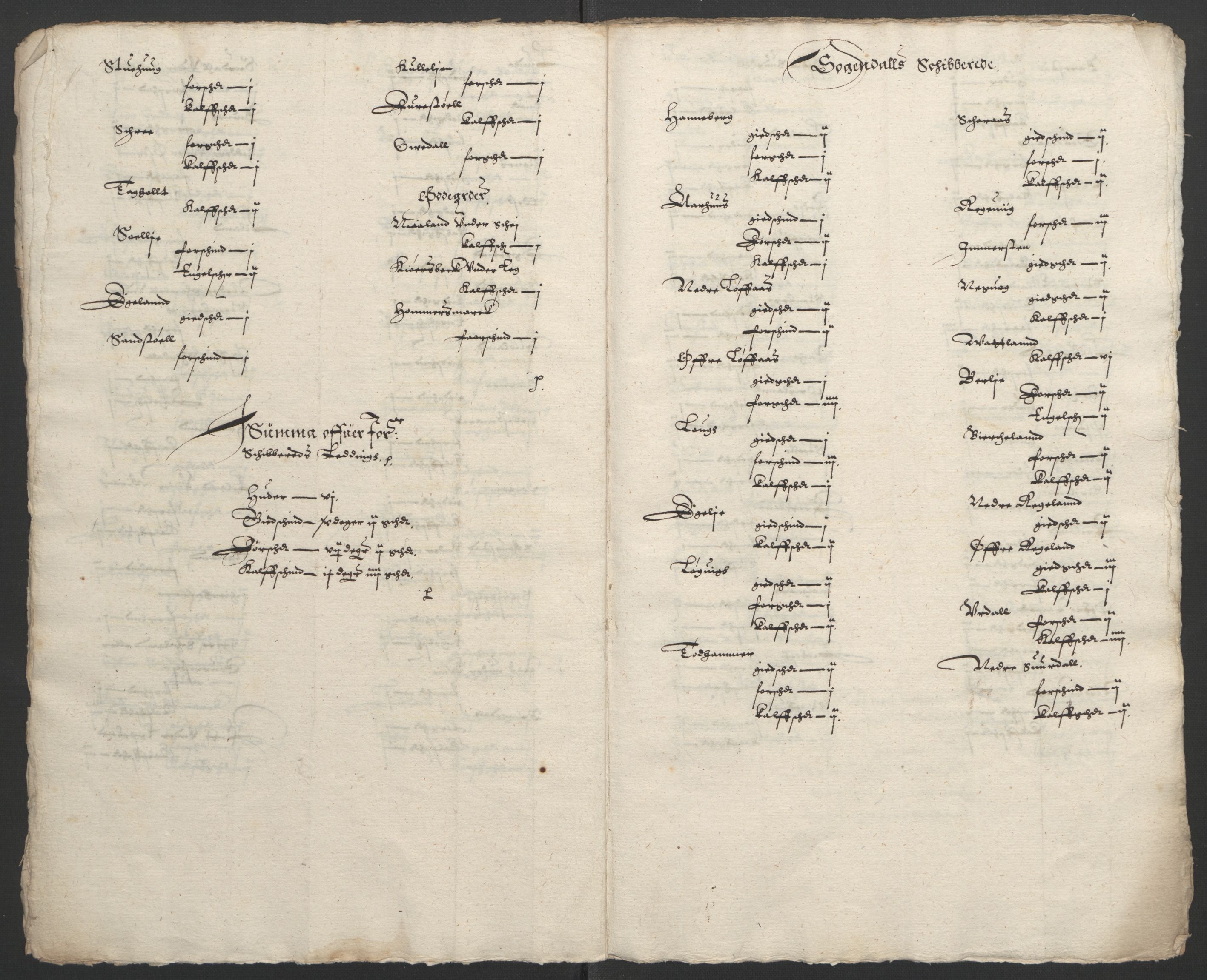 Stattholderembetet 1572-1771, RA/EA-2870/Ek/L0002/0003: Jordebøker til utlikning av garnisonsskatt 1624-1626: / Jordebøker for Stavanger len, 1624-1626, p. 71