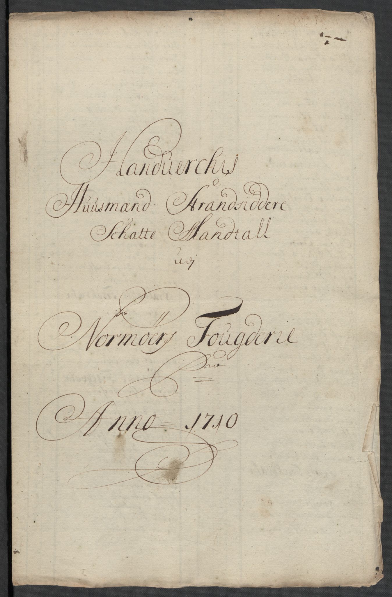 Rentekammeret inntil 1814, Reviderte regnskaper, Fogderegnskap, RA/EA-4092/R56/L3744: Fogderegnskap Nordmøre, 1709-1710, p. 264