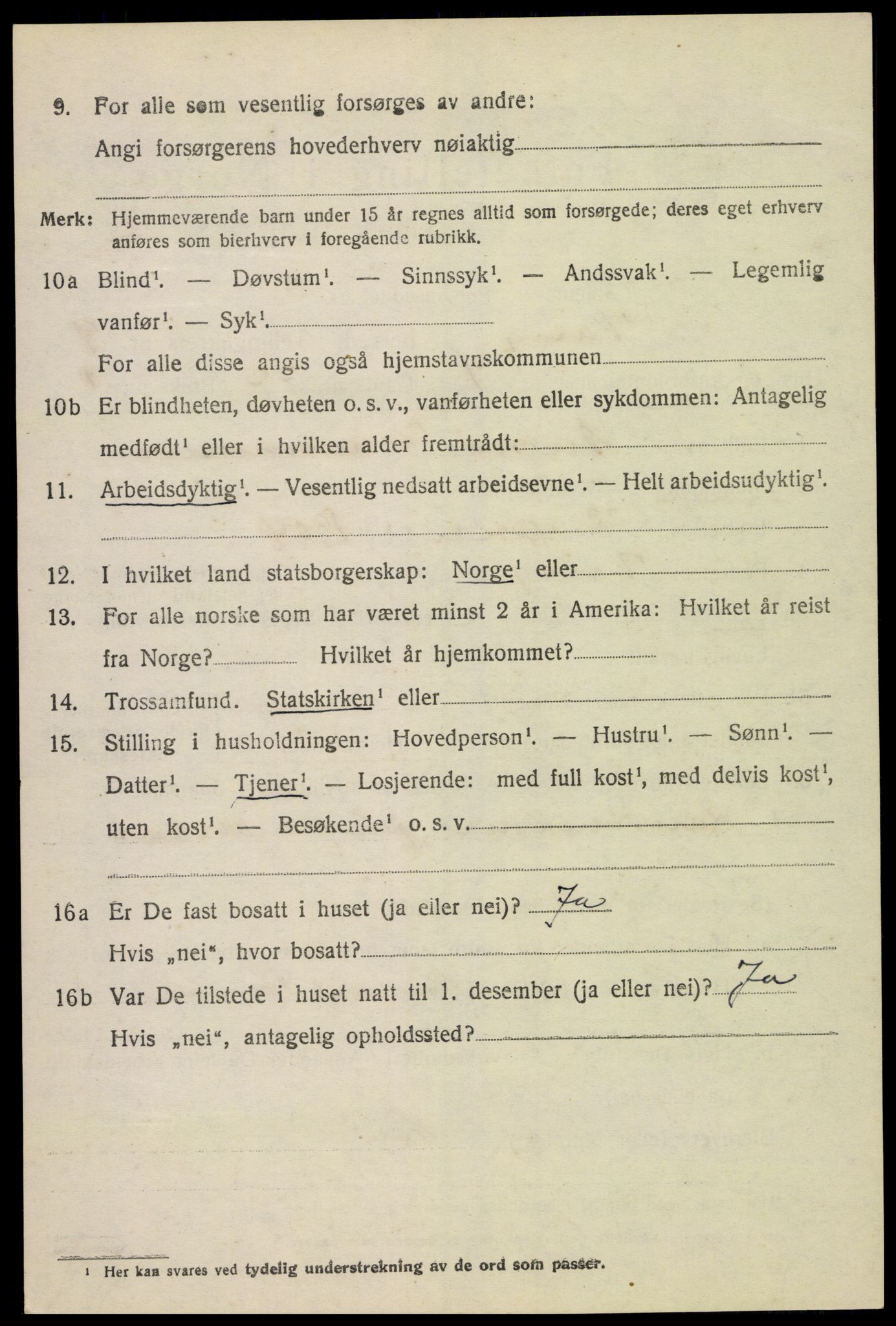 SAH, 1920 census for Vang (Hedmark), 1920, p. 18094