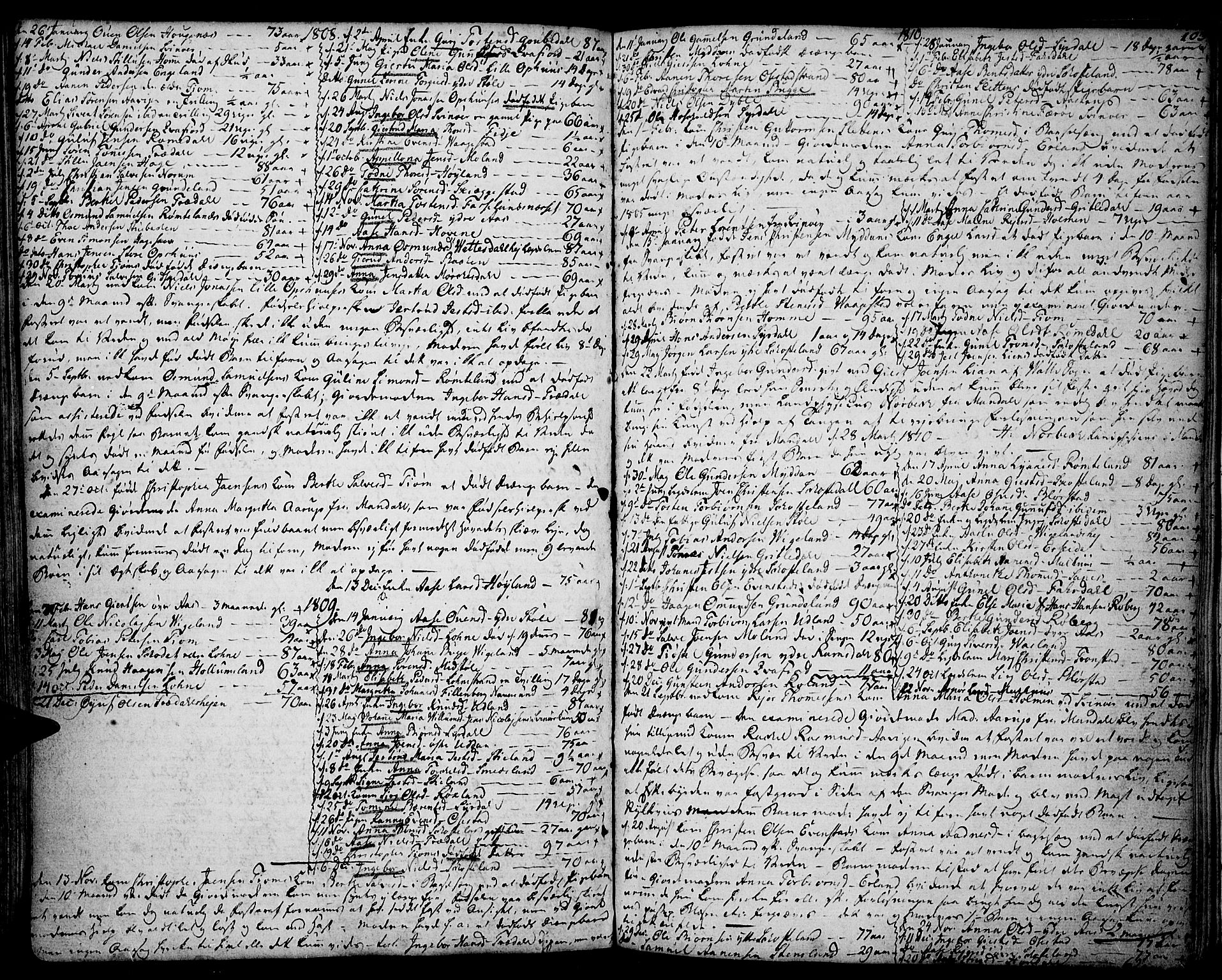 Sør-Audnedal sokneprestkontor, AV/SAK-1111-0039/F/Fa/Fab/L0002: Parish register (official) no. A 2 /1, 1766-1815, p. 103