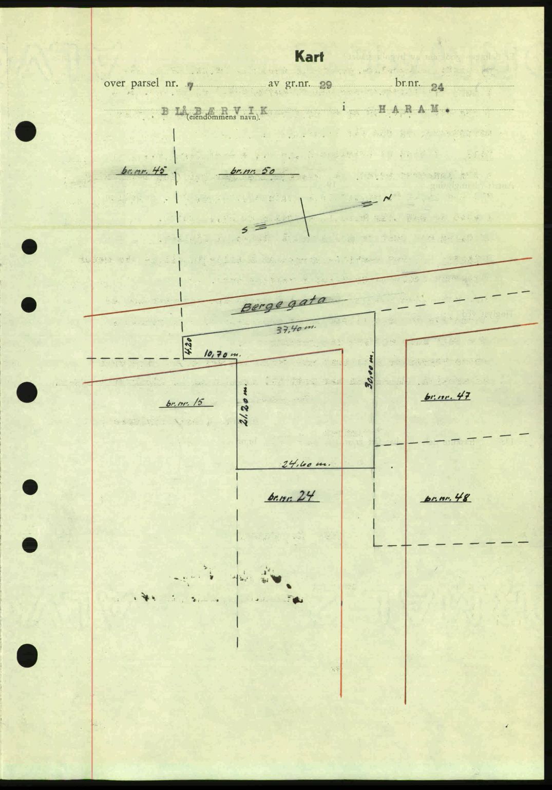 Nordre Sunnmøre sorenskriveri, AV/SAT-A-0006/1/2/2C/2Ca: Mortgage book no. A20a, 1945-1945, Diary no: : 778/1945