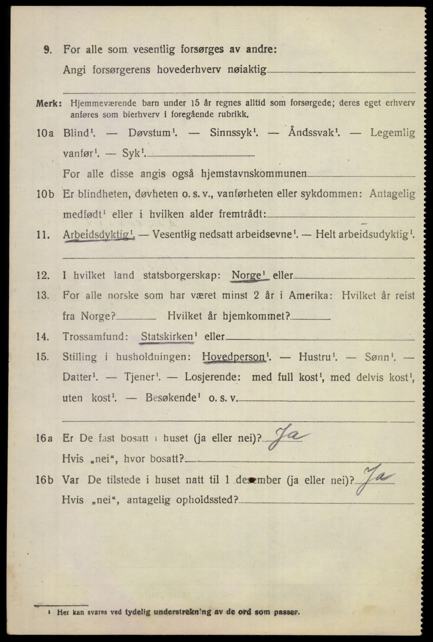 SAKO, 1920 census for Norderhov, 1920, p. 20305