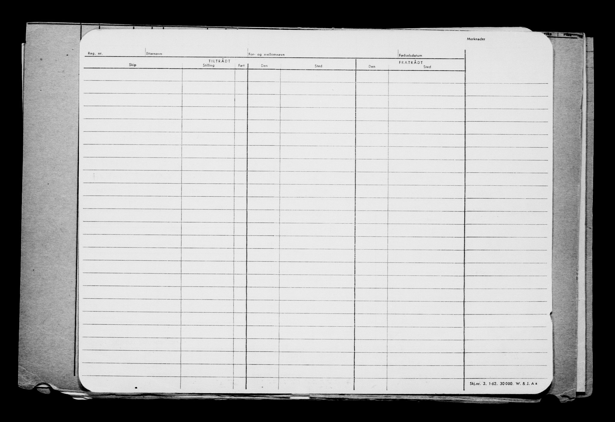 Direktoratet for sjømenn, RA/S-3545/G/Gb/L0217: Hovedkort, 1923, p. 59