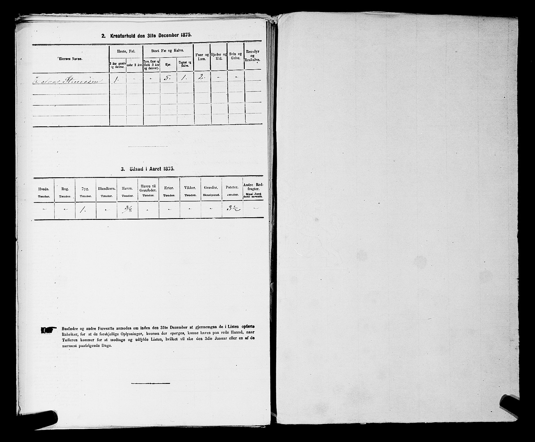 SAKO, 1875 census for 0632P Rollag, 1875, p. 281