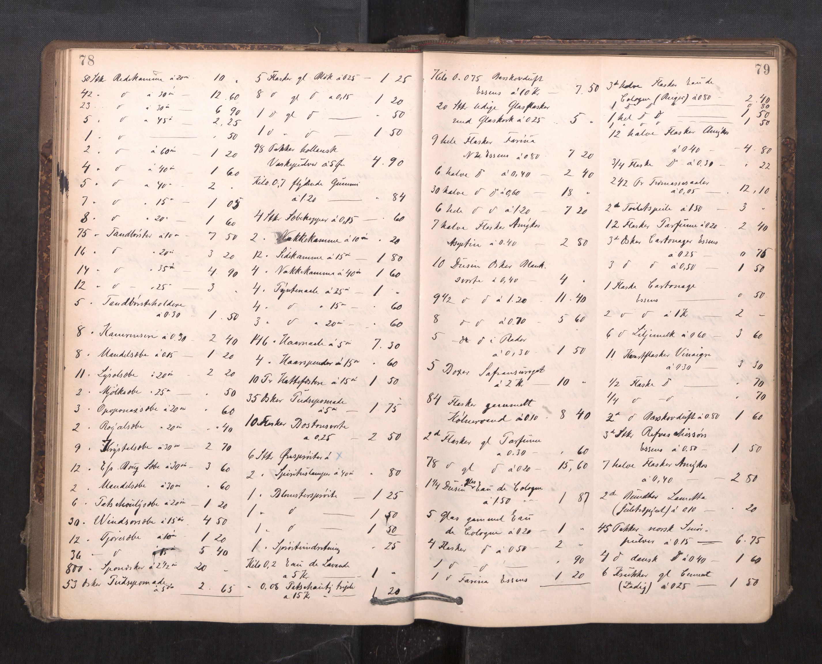 Trondheim byfogd, AV/SAT-A-0003/1/3/3C/L0015: Skifteregistreringsprotokoll - 24/2-21/3 (u/ register), 1893-1899, p. 78-79