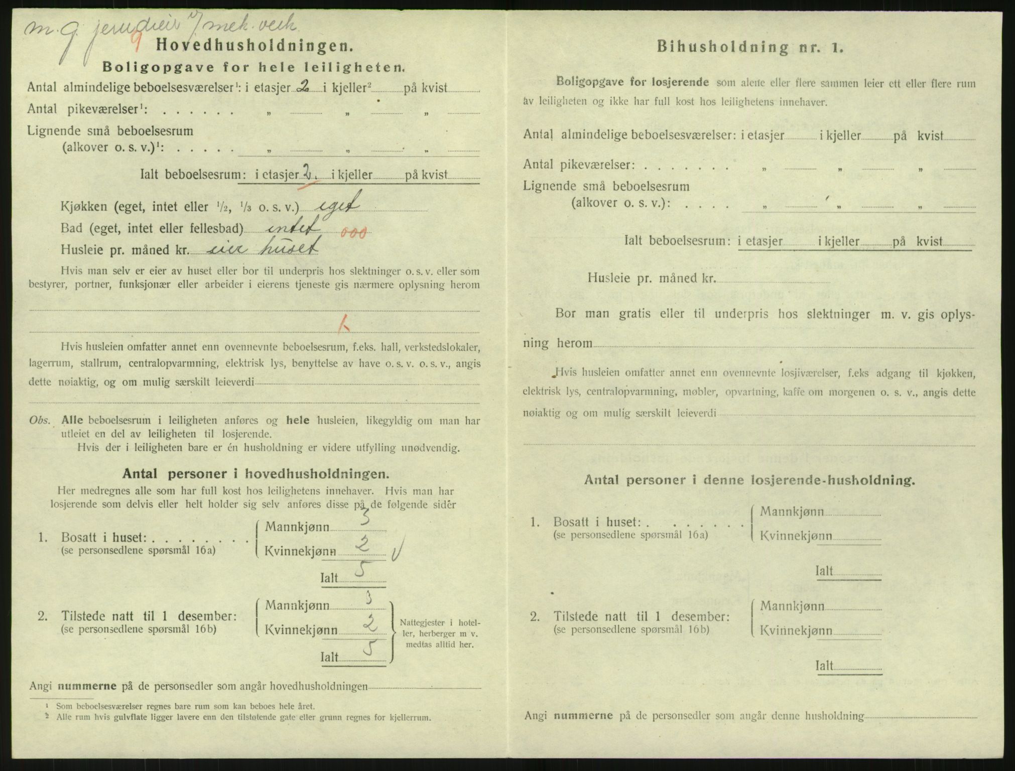SAK, 1920 census for Arendal, 1920, p. 9045