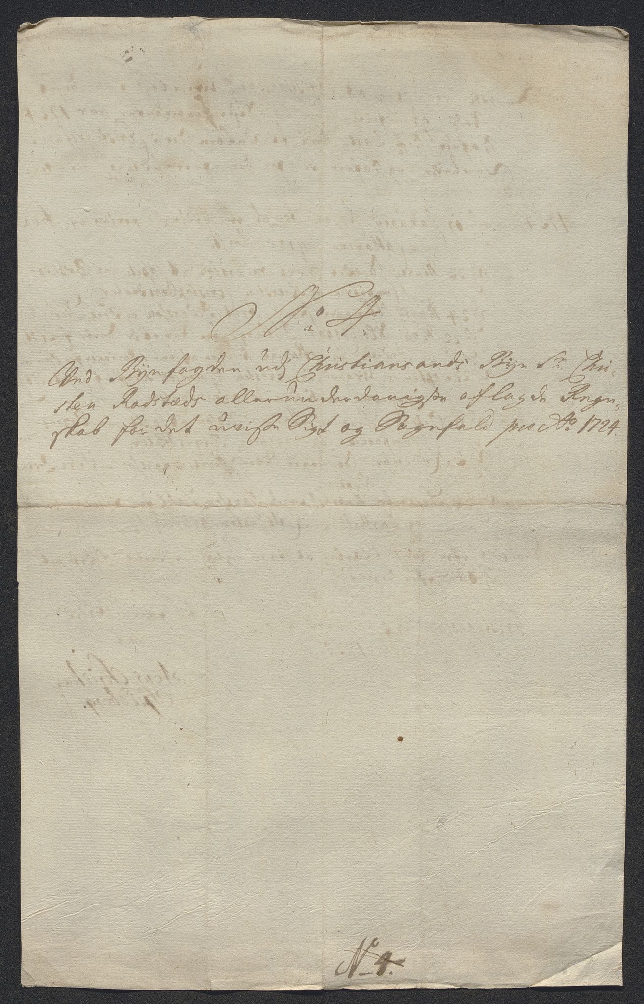 Rentekammeret inntil 1814, Reviderte regnskaper, Byregnskaper, AV/RA-EA-4066/R/Rm/L0286: [M19] Sikt og sakefall, 1719-1727, p. 335