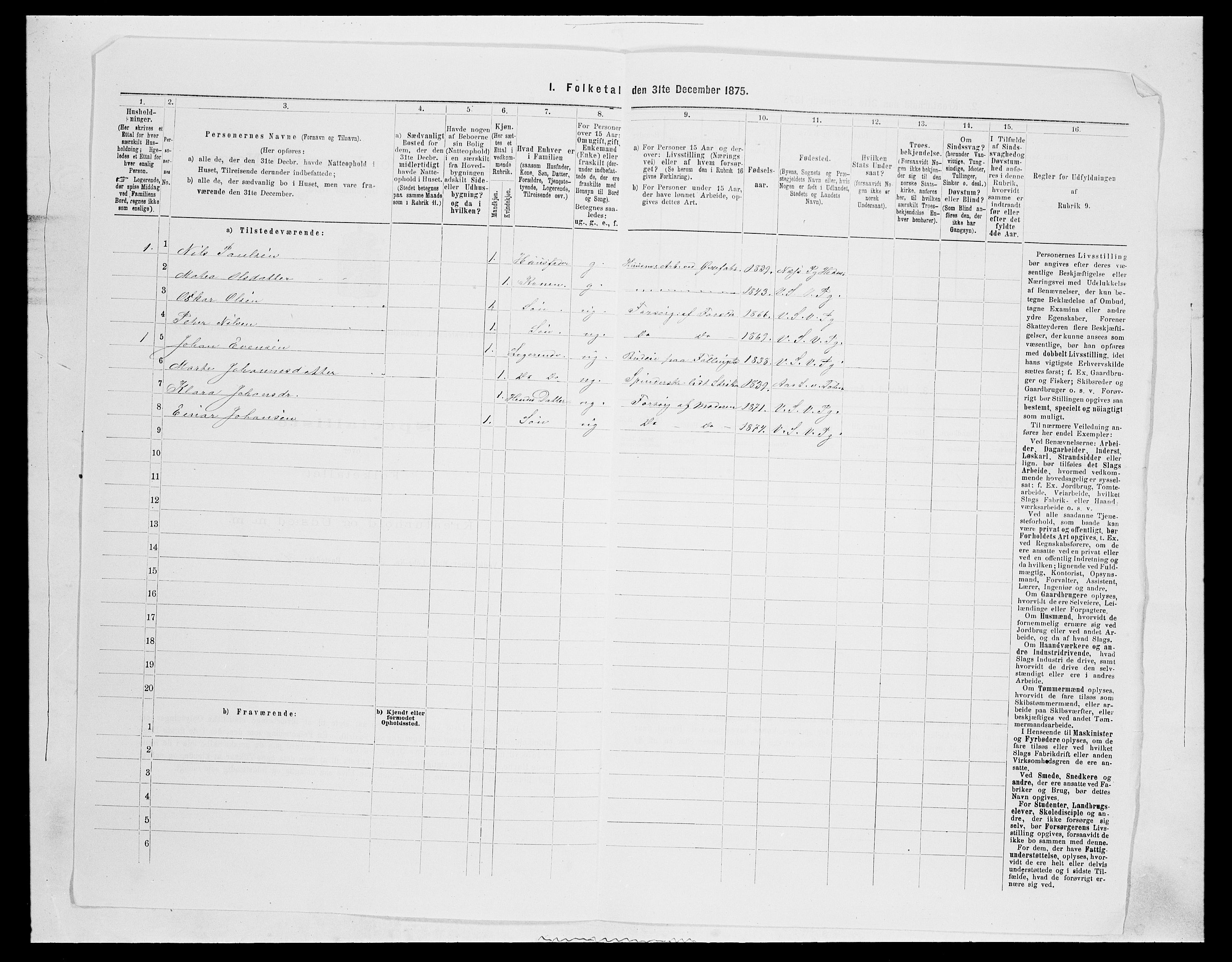 SAH, 1875 census for 0527L Vardal/Vardal og Hunn, 1875, p. 337