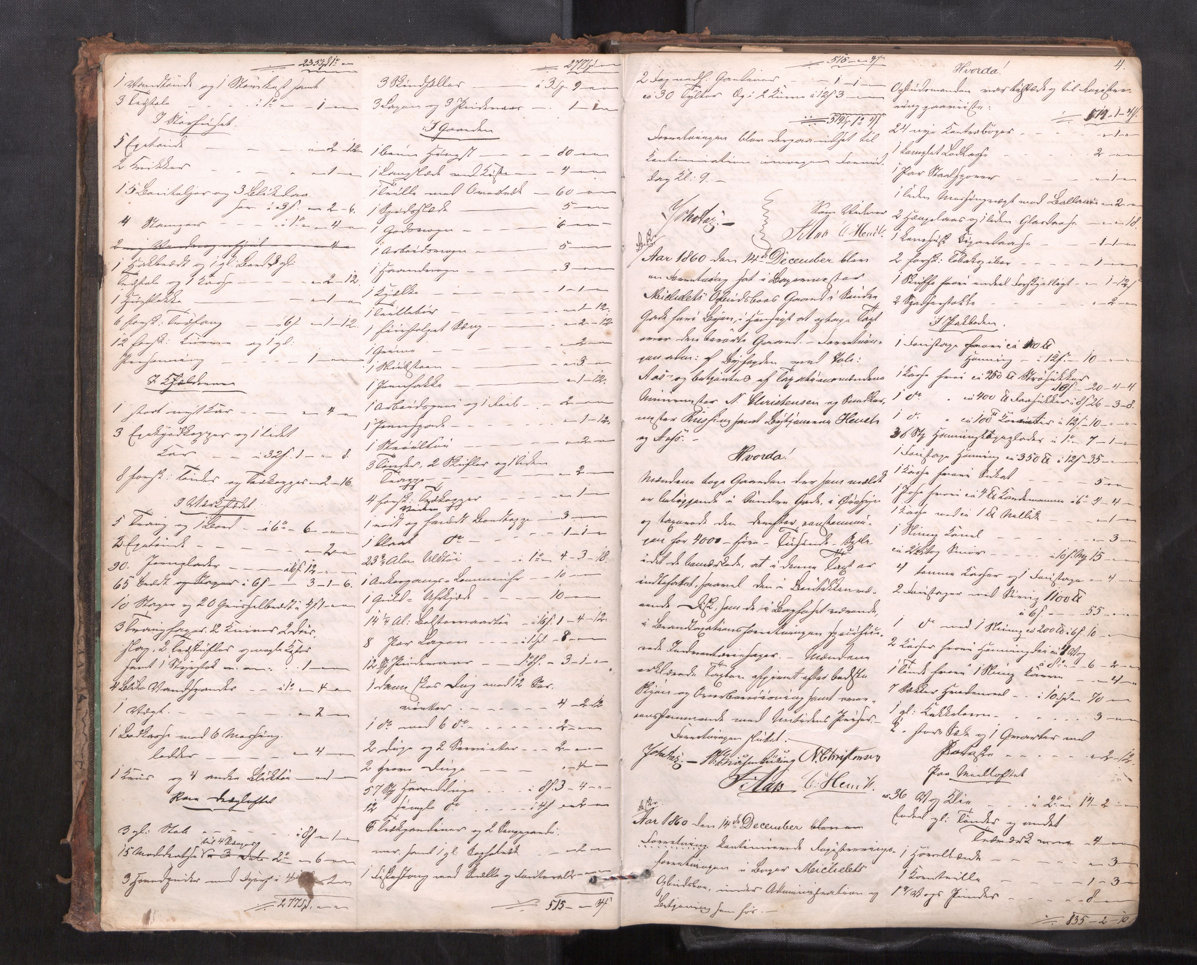 Trondheim byfogd, AV/SAT-A-0003/1/3/3C/L0003: Skifteregistreringsprotokoll - 12/12-19/3. (m/ register) U, 1860-1864, p. 4