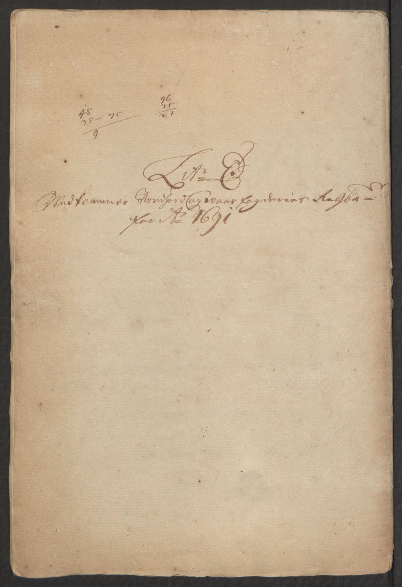 Rentekammeret inntil 1814, Reviderte regnskaper, Fogderegnskap, RA/EA-4092/R51/L3181: Fogderegnskap Nordhordland og Voss, 1691-1692, p. 155