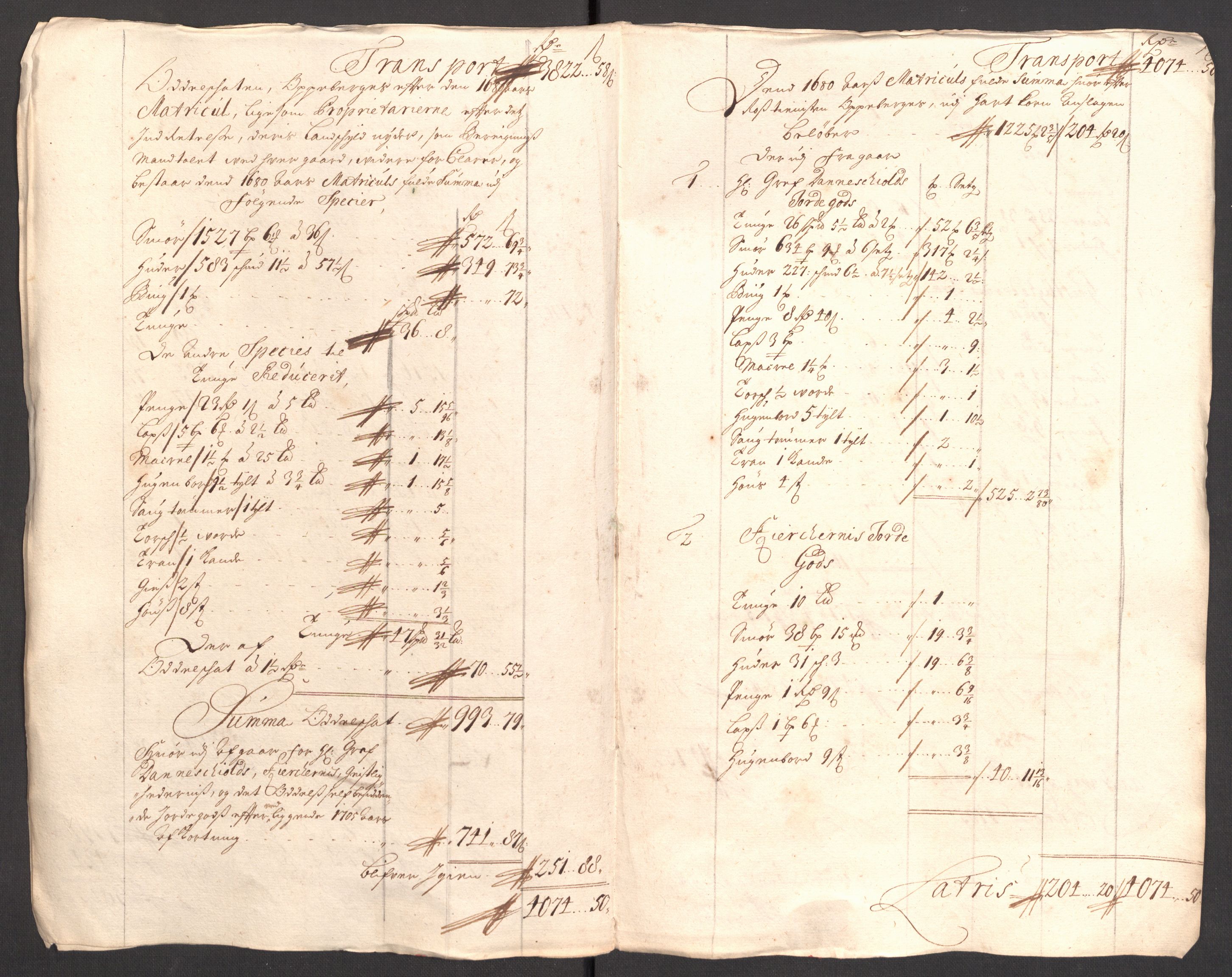 Rentekammeret inntil 1814, Reviderte regnskaper, Fogderegnskap, RA/EA-4092/R33/L1978: Fogderegnskap Larvik grevskap, 1704-1705, p. 379