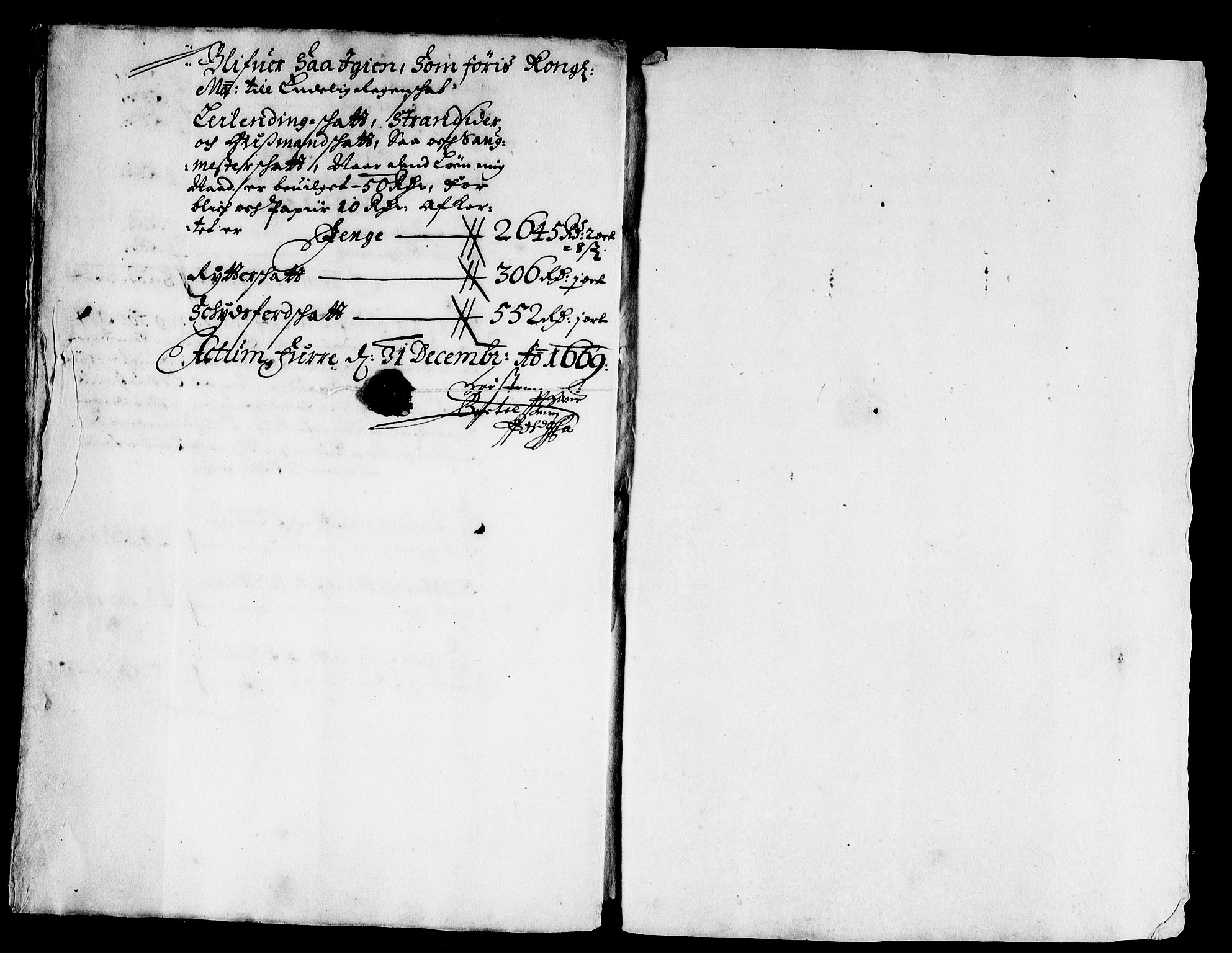 Rentekammeret inntil 1814, Reviderte regnskaper, Stiftamtstueregnskaper, Bergen stiftamt, AV/RA-EA-6043/R/Rc/L0030: Bergen stiftamt, 1669