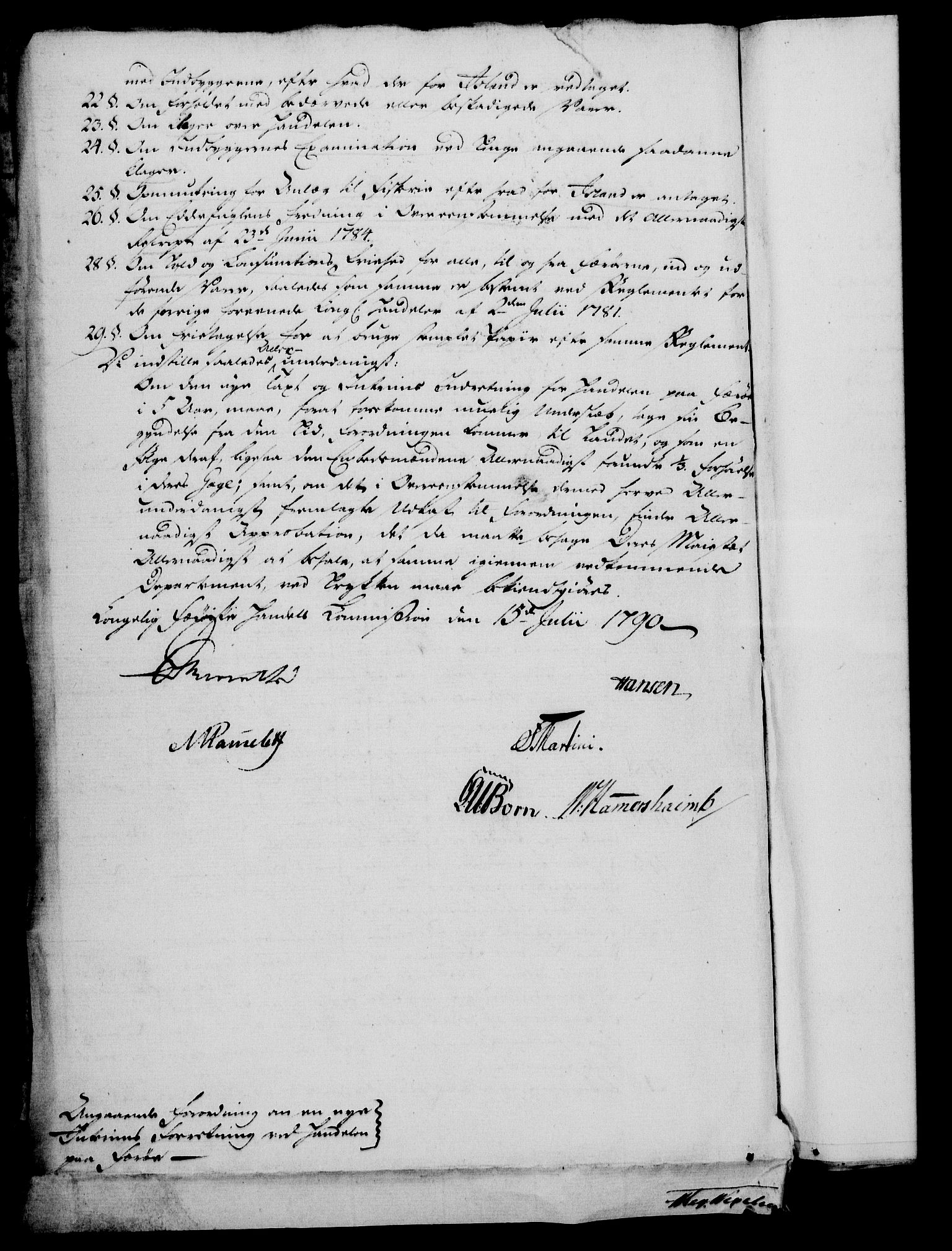 Rentekammeret, Kammerkanselliet, RA/EA-3111/G/Gf/Gfa/L0072: Norsk relasjons- og resolusjonsprotokoll (merket RK 52.72), 1790, p. 562