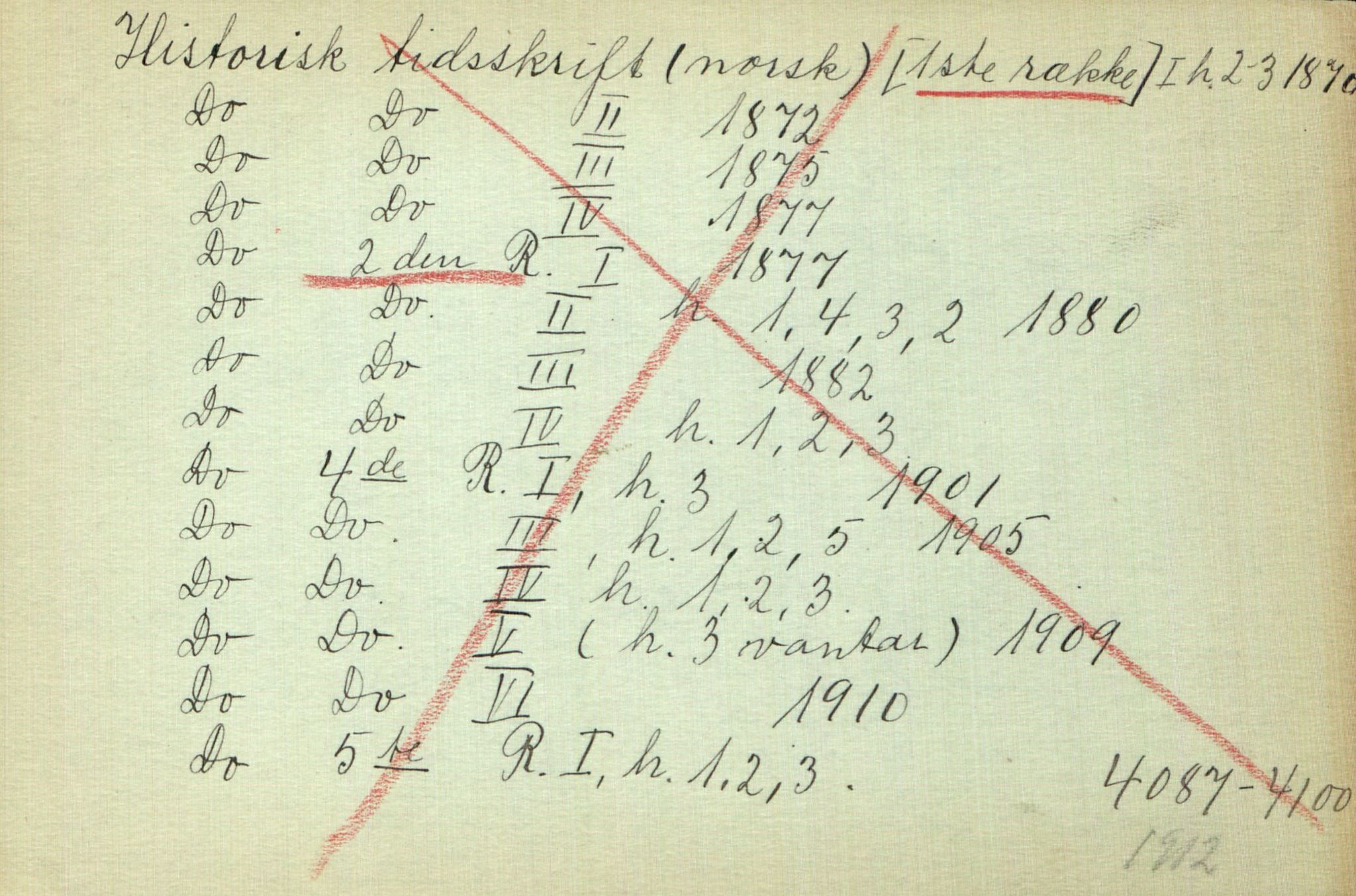 Rikard Berge, TEMU/TGM-A-1003/I/L0023: Personregister- V, 1910-1950