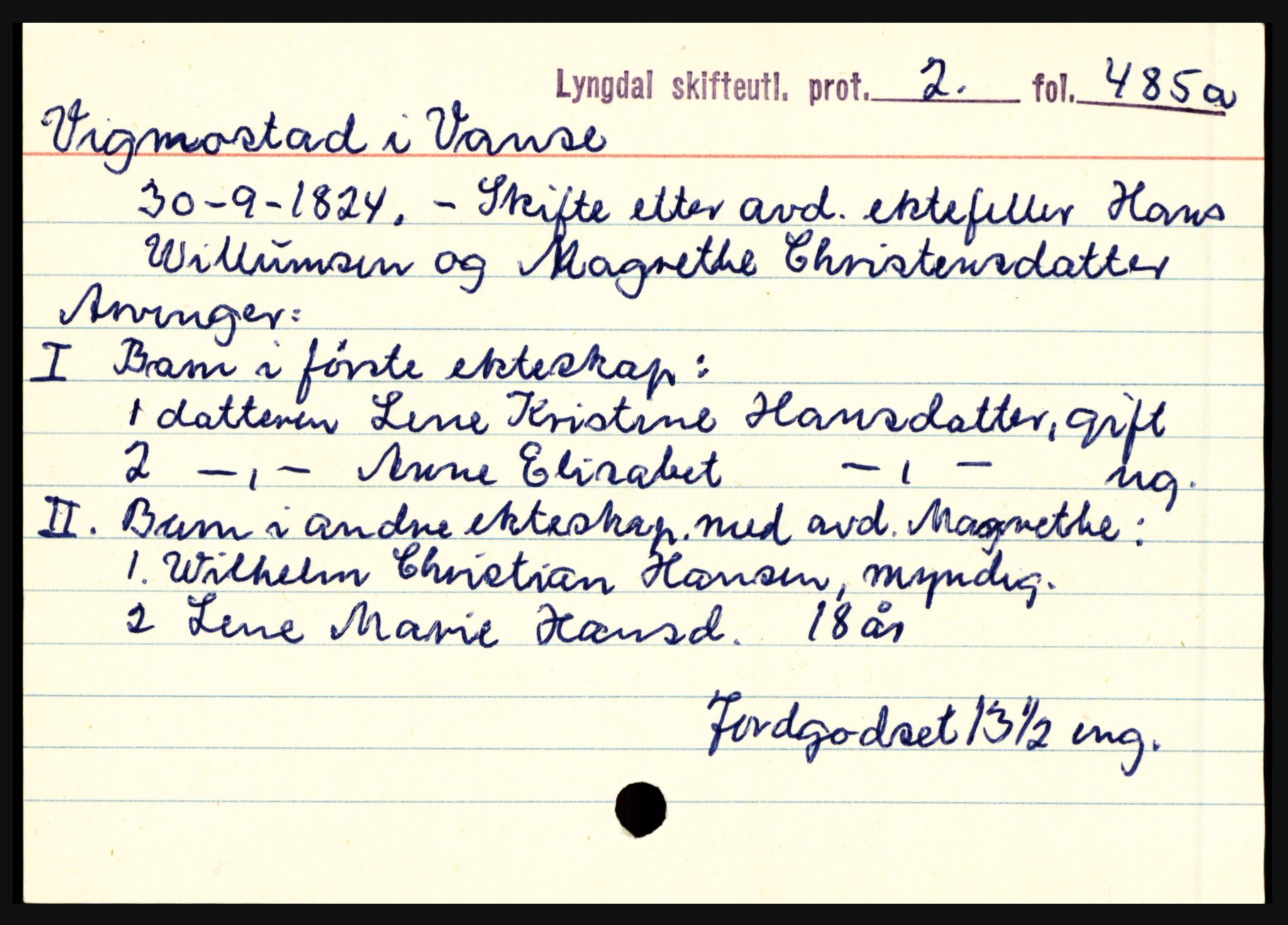 Lyngdal sorenskriveri, SAK/1221-0004/H, p. 12821