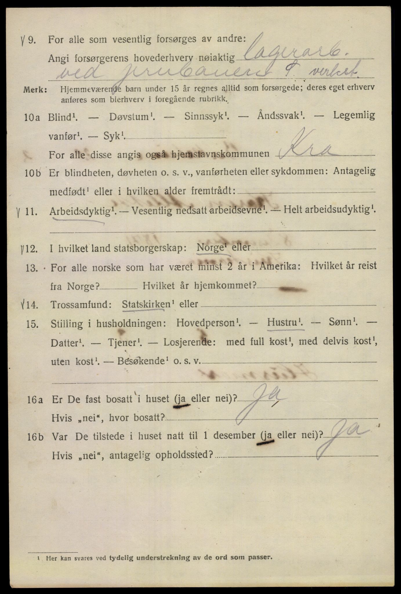 SAO, 1920 census for Kristiania, 1920, p. 156332