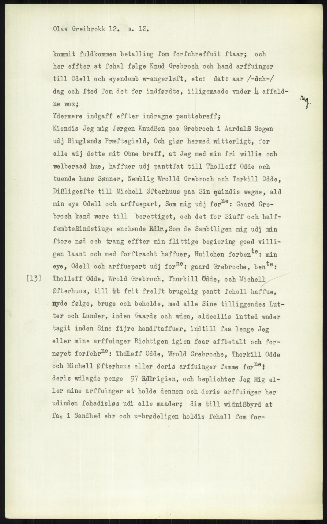 Samlinger til kildeutgivelse, Diplomavskriftsamlingen, AV/RA-EA-4053/H/Ha, p. 920