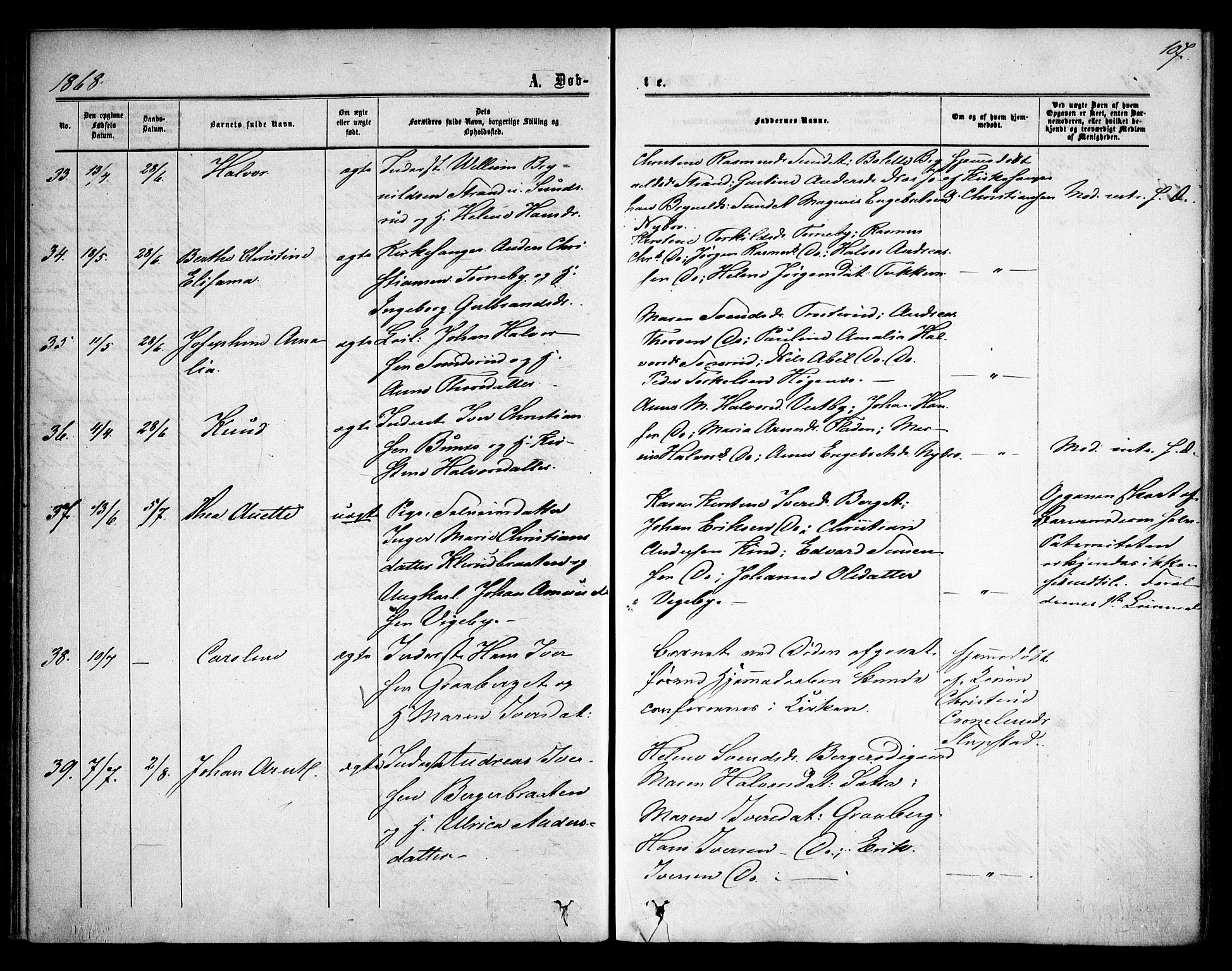 Rødenes prestekontor Kirkebøker, AV/SAO-A-2005/F/Fa/L0007: Parish register (official) no. I 7, 1860-1869, p. 107