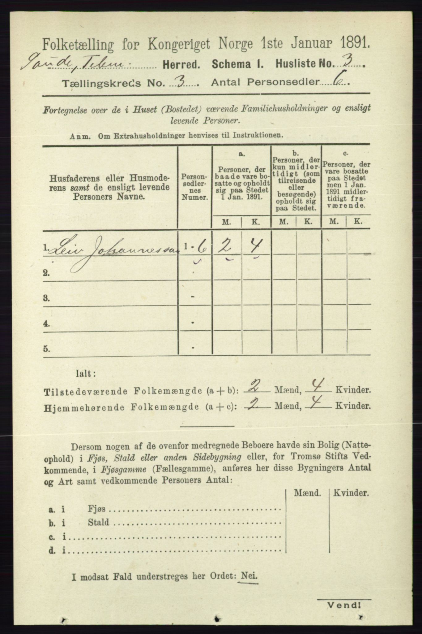 RA, 1891 census for 0822 Sauherad, 1891, p. 670