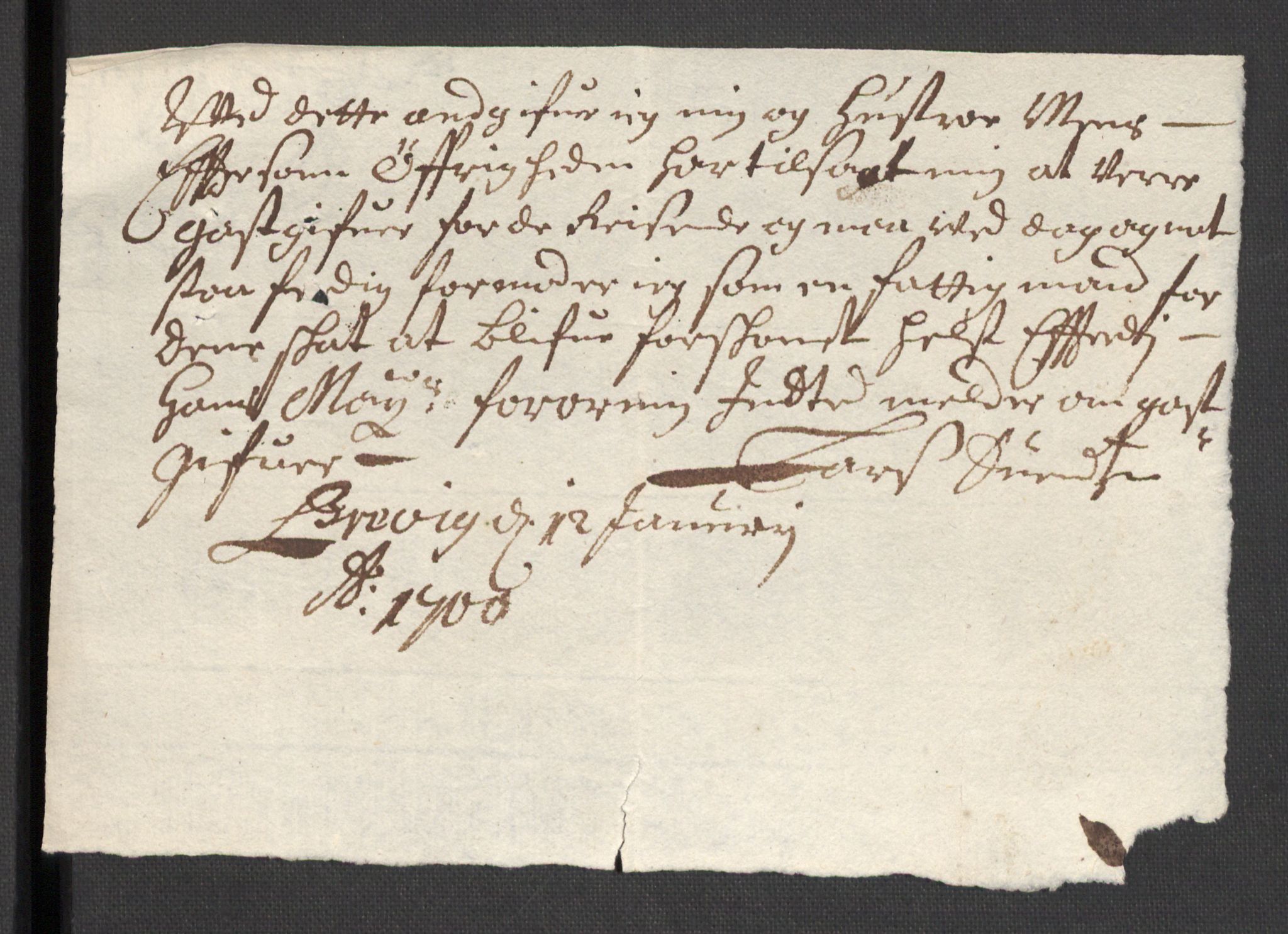 Rentekammeret inntil 1814, Reviderte regnskaper, Fogderegnskap, AV/RA-EA-4092/R36/L2104: Fogderegnskap Øvre og Nedre Telemark og Bamble, 1700, p. 440