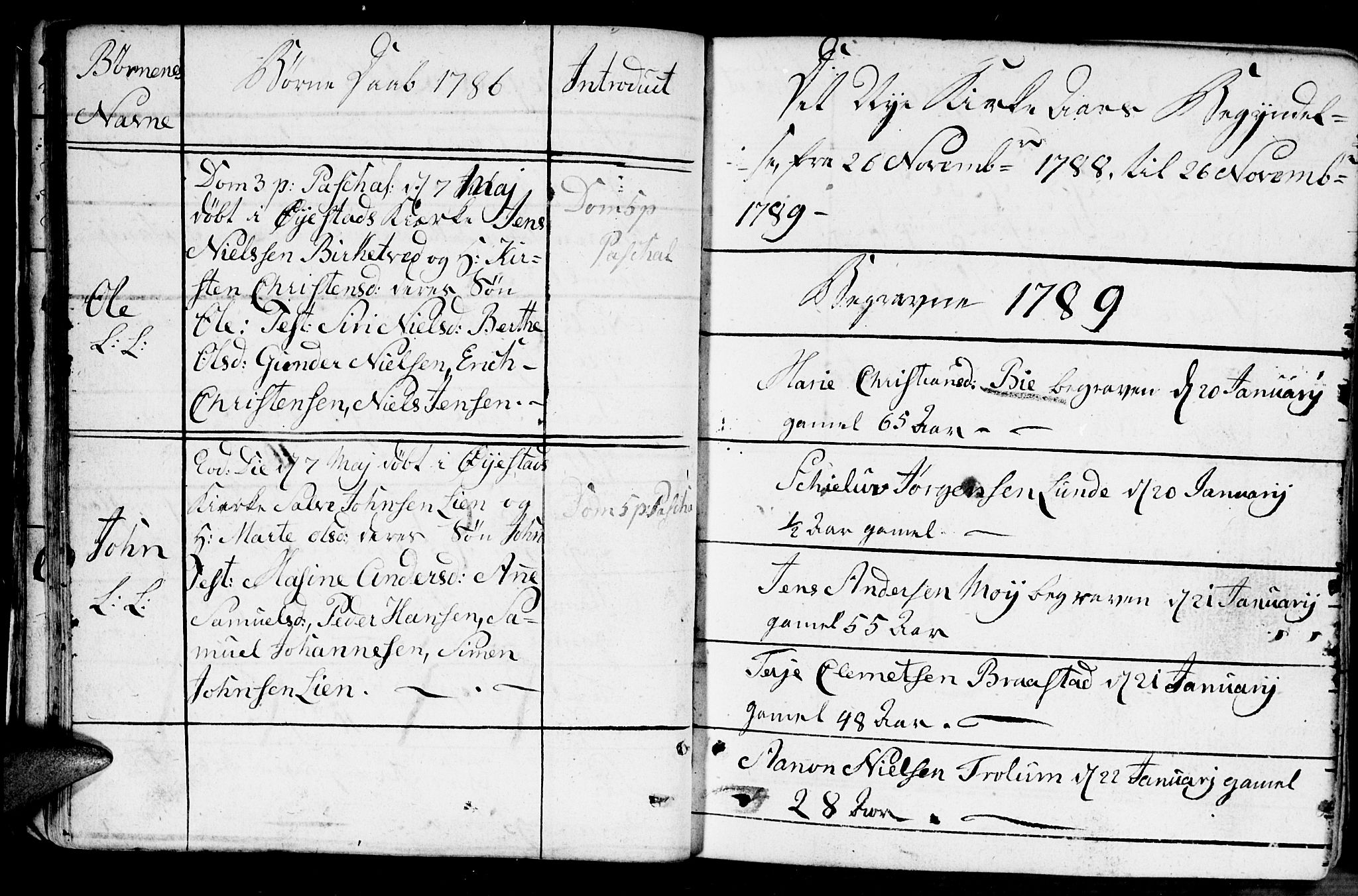 Fjære sokneprestkontor, SAK/1111-0011/F/Fb/L0005: Parish register (copy) no. B 5, 1785-1803, p. 23