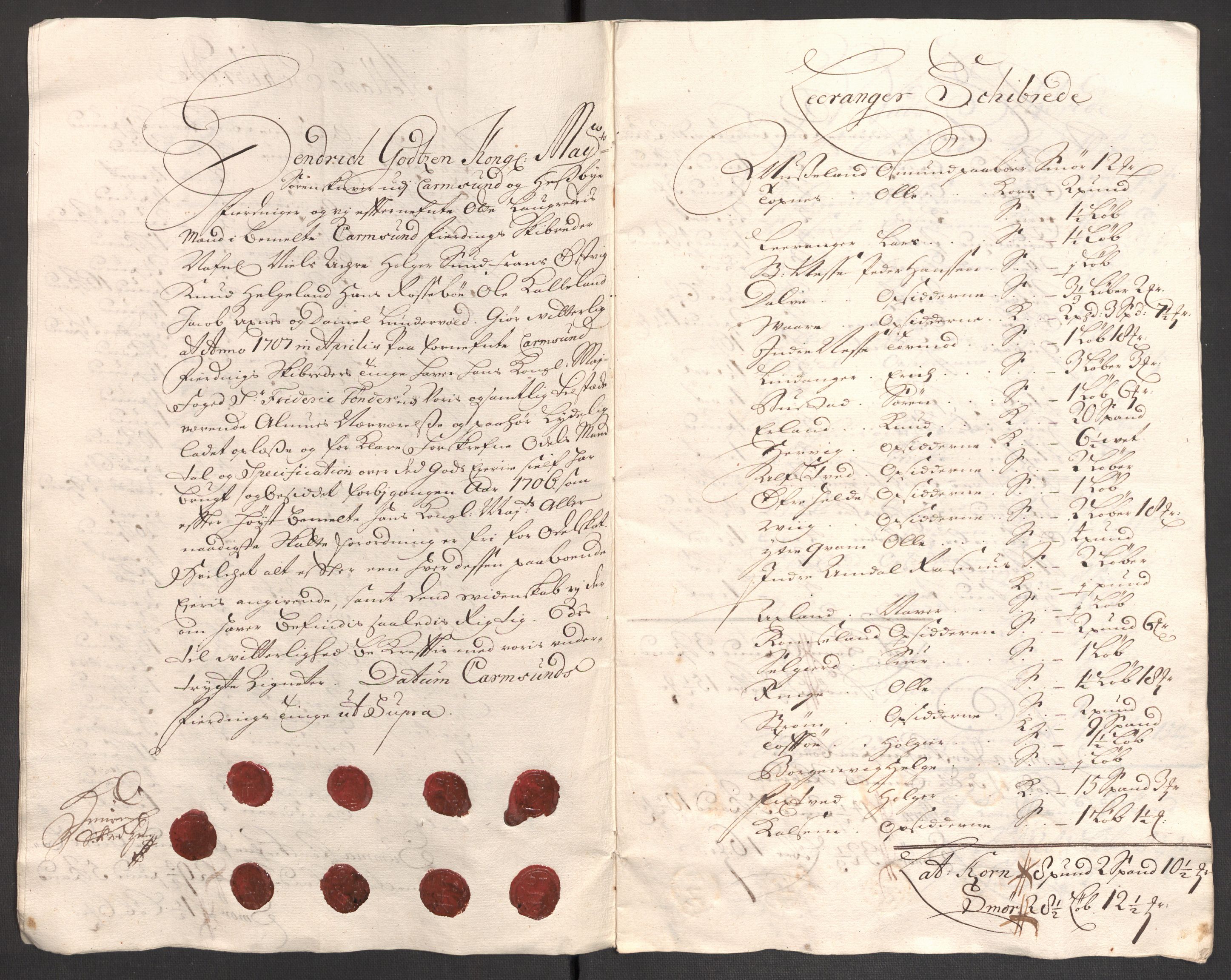 Rentekammeret inntil 1814, Reviderte regnskaper, Fogderegnskap, RA/EA-4092/R47/L2861: Fogderegnskap Ryfylke, 1706-1709, p. 64