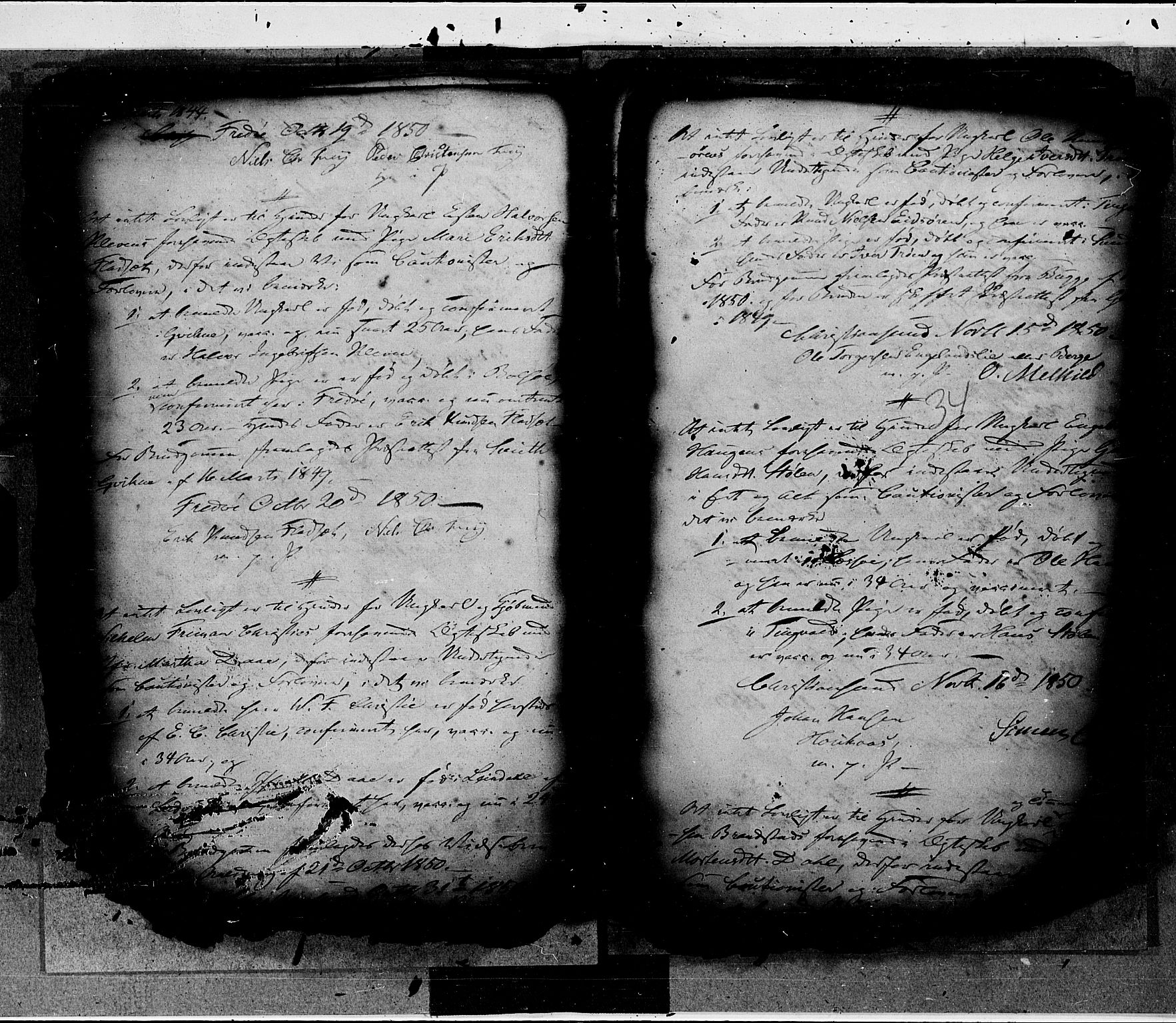 Kristiansund sokneprestkontor, AV/SAT-A-1068/1/I/I1: Best man's statements no. 16, 1846-1855, p. 34