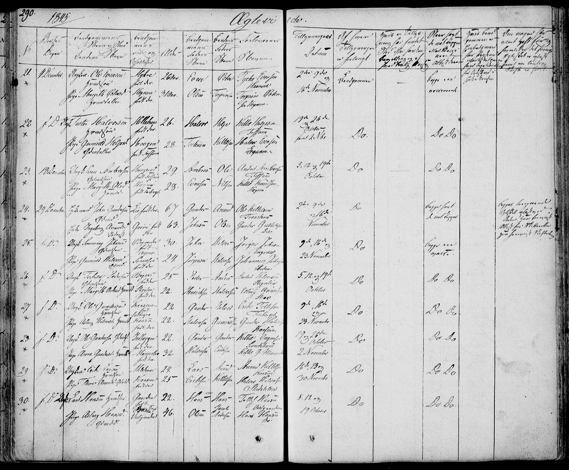 Bø kirkebøker, SAKO/A-257/F/Fa/L0007: Parish register (official) no. 7, 1831-1848, p. 290