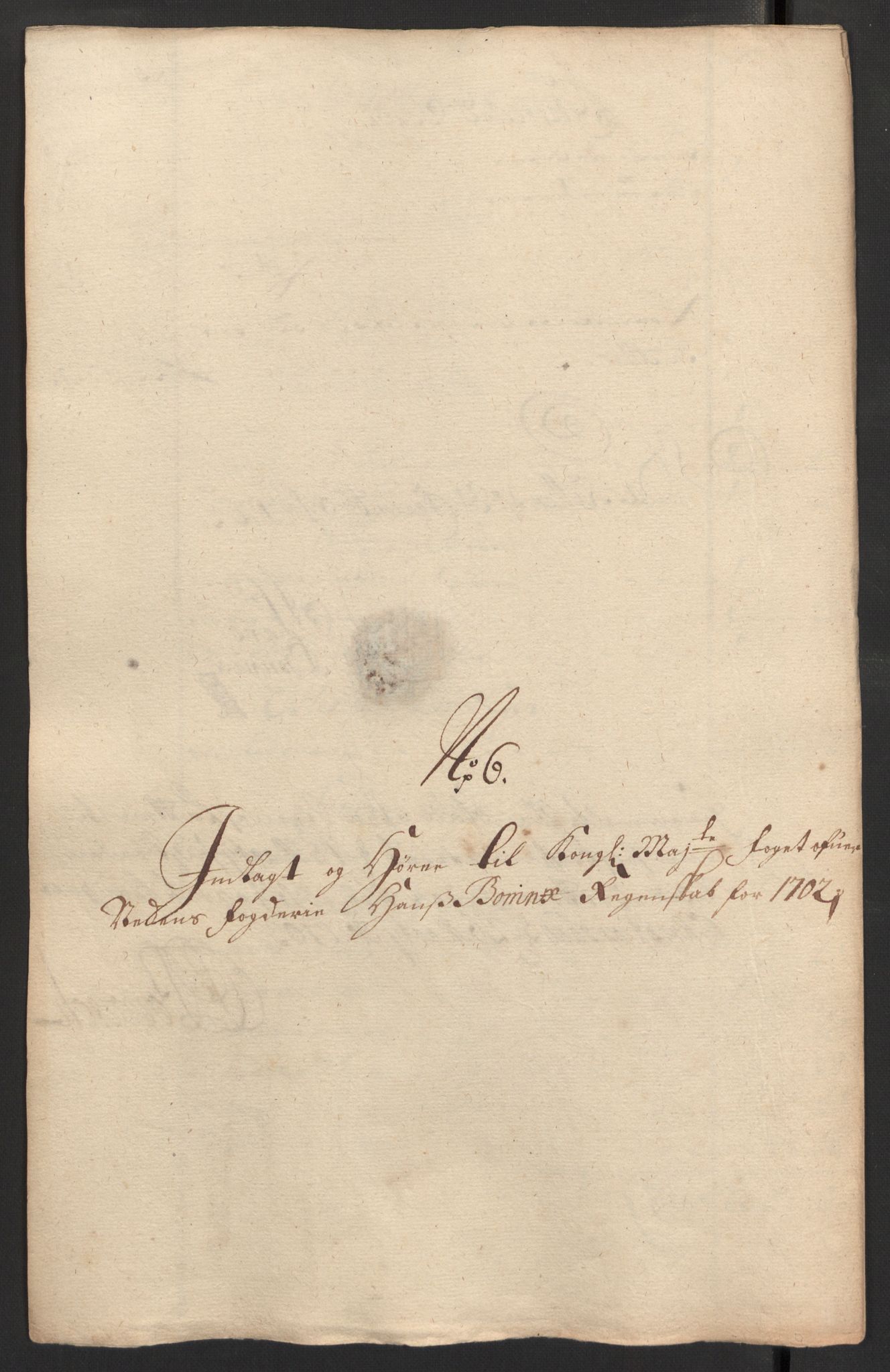 Rentekammeret inntil 1814, Reviderte regnskaper, Fogderegnskap, RA/EA-4092/R39/L2316: Fogderegnskap Nedenes, 1702-1703, p. 107
