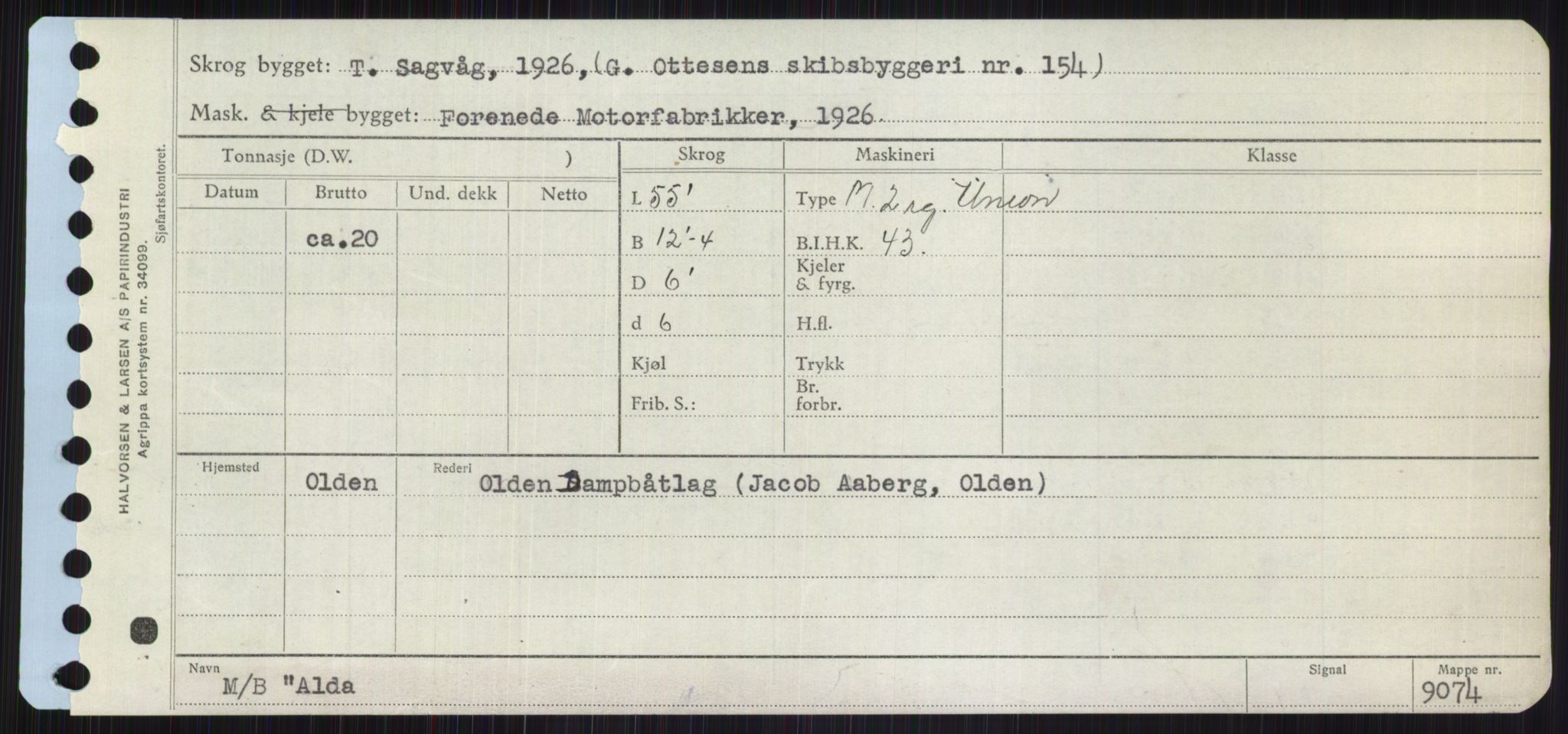 Sjøfartsdirektoratet med forløpere, Skipsmålingen, RA/S-1627/H/Ha/L0001/0001: Fartøy, A-Eig / Fartøy A-Bjøn, p. 79