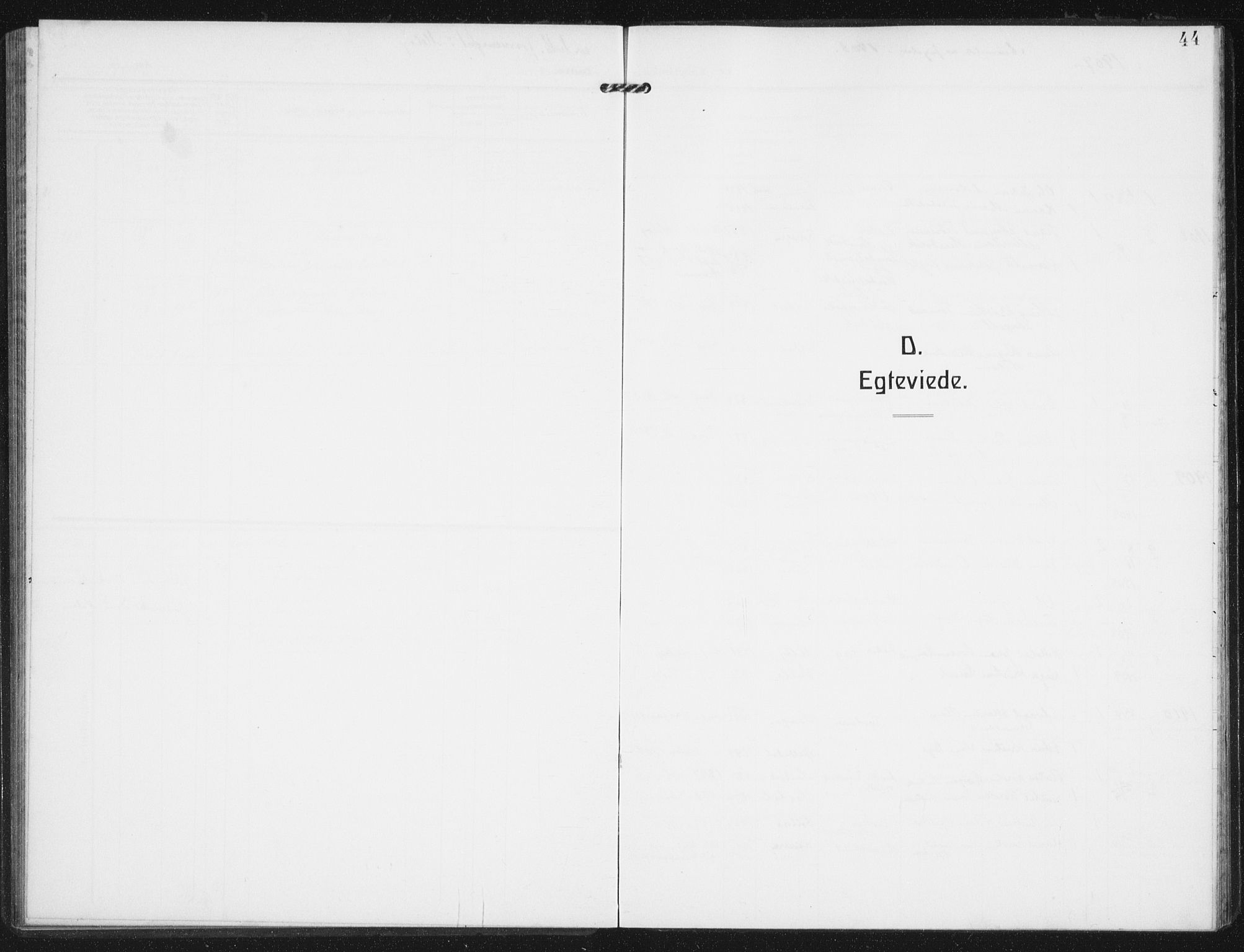 Ministerialprotokoller, klokkerbøker og fødselsregistre - Nordland, SAT/A-1459/843/L0629: Parish register (official) no. 843A04, 1907-1925, p. 44