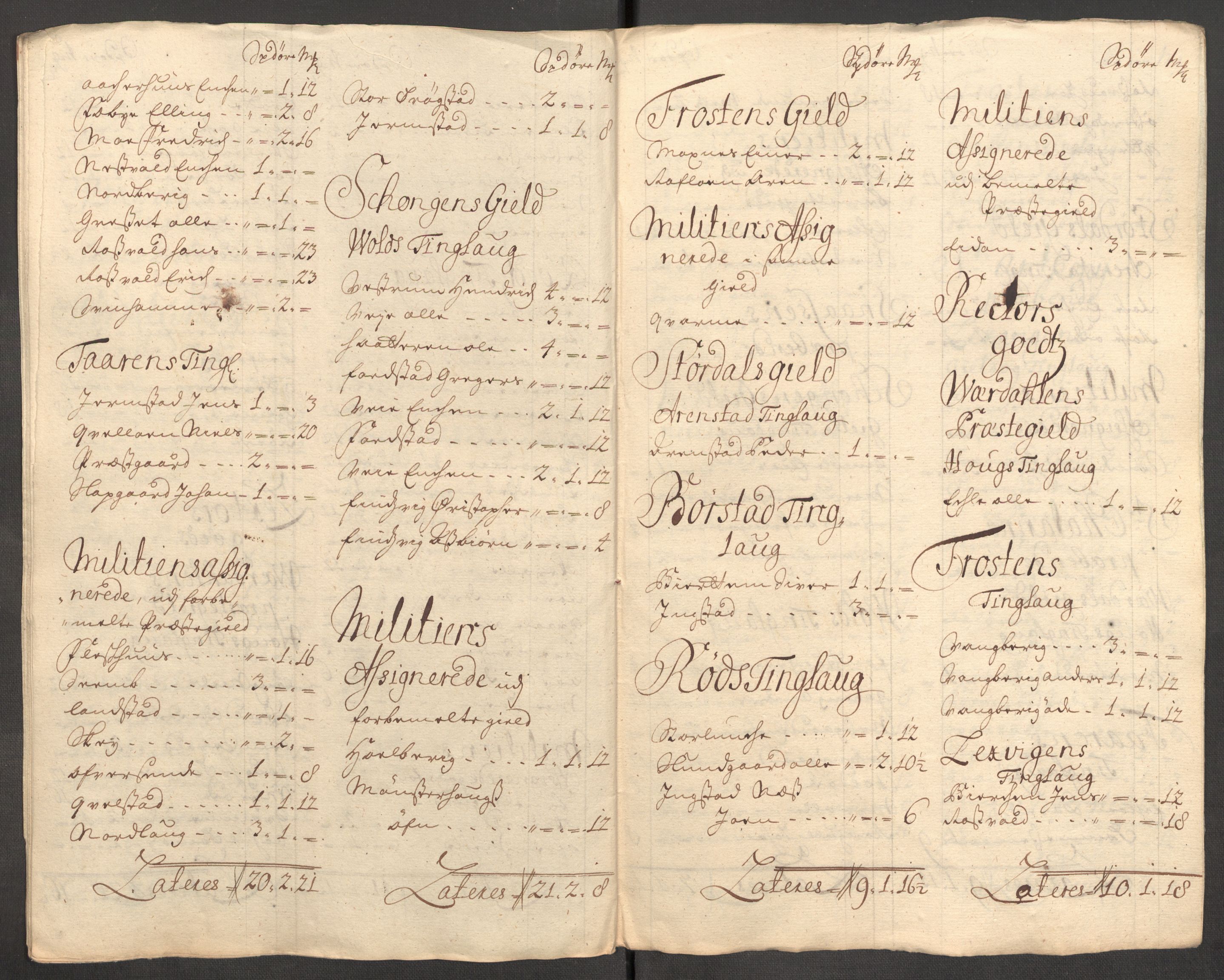 Rentekammeret inntil 1814, Reviderte regnskaper, Fogderegnskap, AV/RA-EA-4092/R62/L4201: Fogderegnskap Stjørdal og Verdal, 1711, p. 238