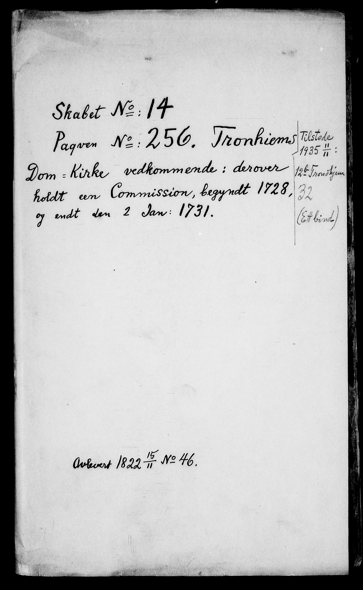 Danske Kanselli, Skapsaker, AV/RA-EA-4061/F/L0064: Skap 14, pakke 214-306, 1591-1731, p. 202