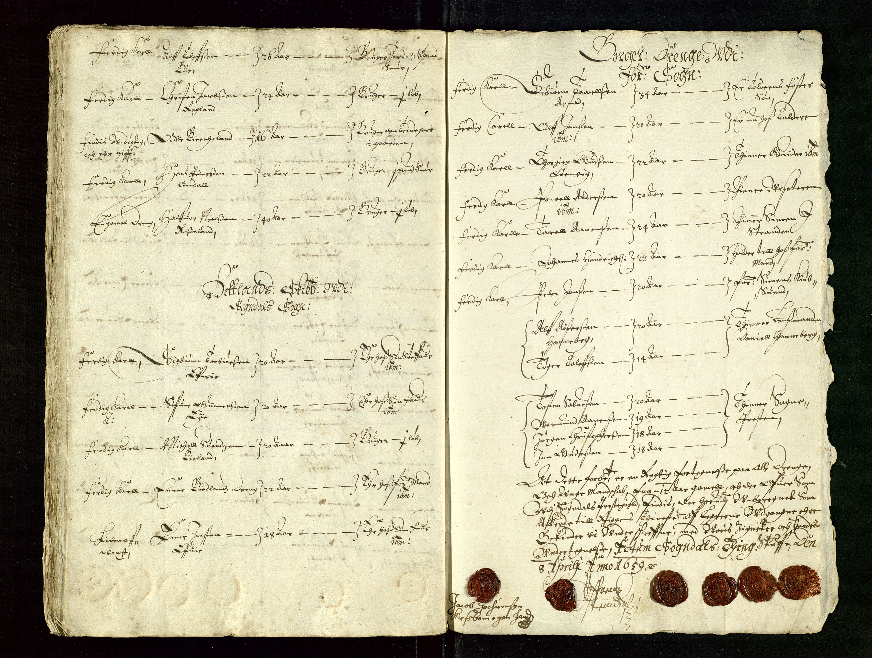 Stavanger len, AV/SAST-A-101870/Ob/L0025: Diverse, 1644-1661, p. 114