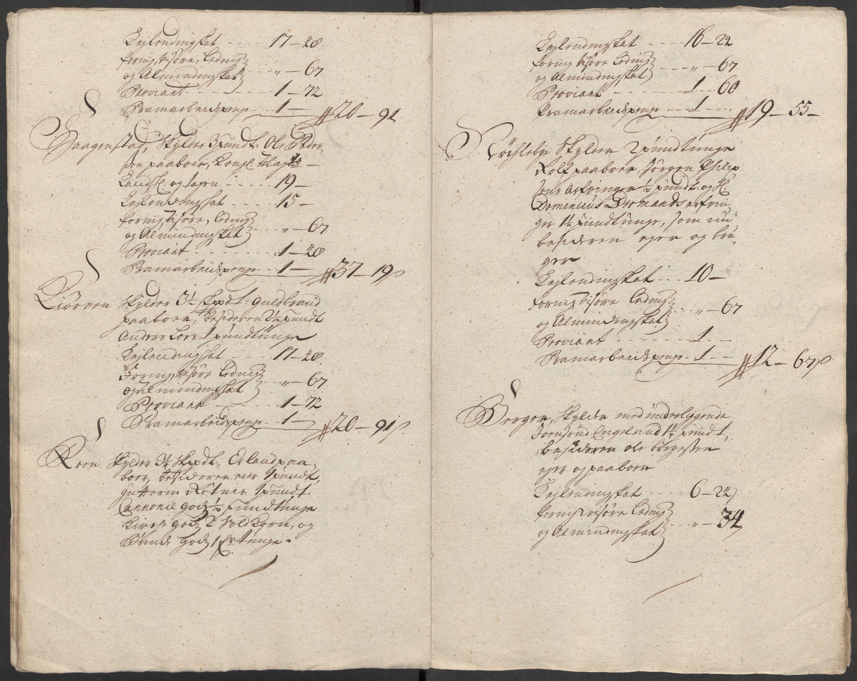 Rentekammeret inntil 1814, Reviderte regnskaper, Fogderegnskap, AV/RA-EA-4092/R18/L1318: Fogderegnskap Hadeland, Toten og Valdres, 1717, p. 103