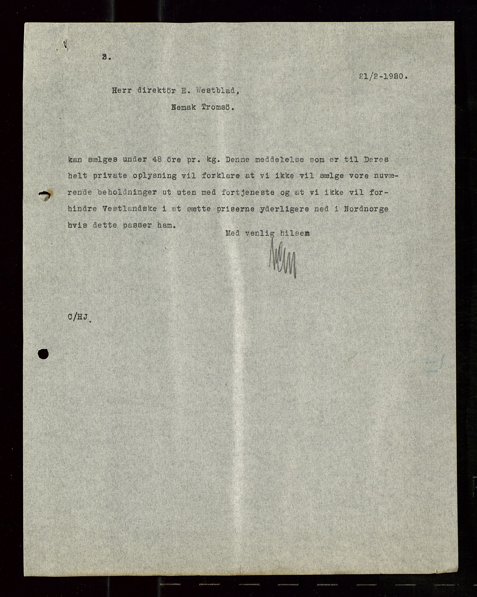 Pa 1521 - A/S Norske Shell, AV/SAST-A-101915/E/Ea/Eaa/L0010: Sjefskorrespondanse, 1920, p. 151