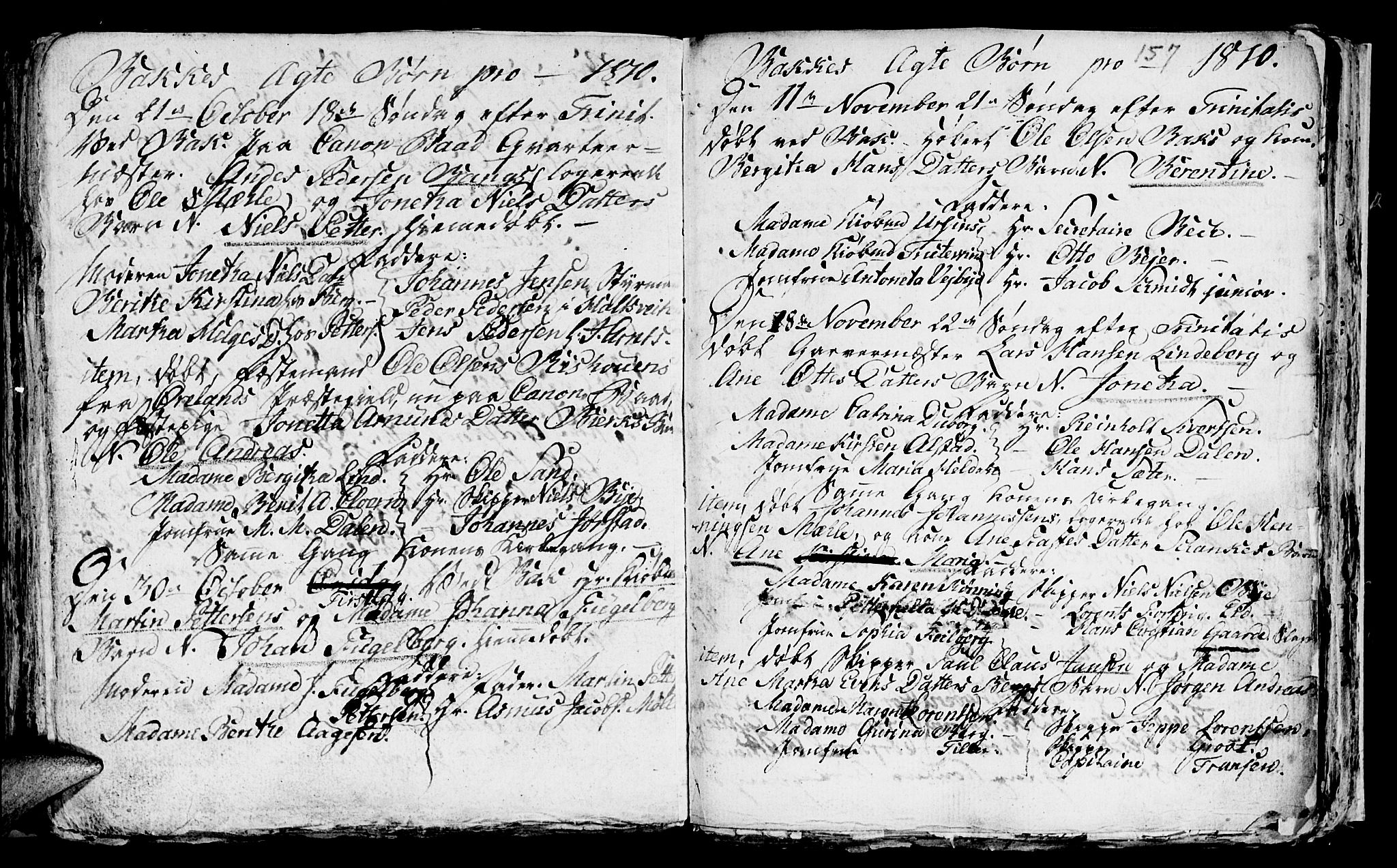 Ministerialprotokoller, klokkerbøker og fødselsregistre - Sør-Trøndelag, SAT/A-1456/604/L0218: Parish register (copy) no. 604C01, 1754-1819, p. 157