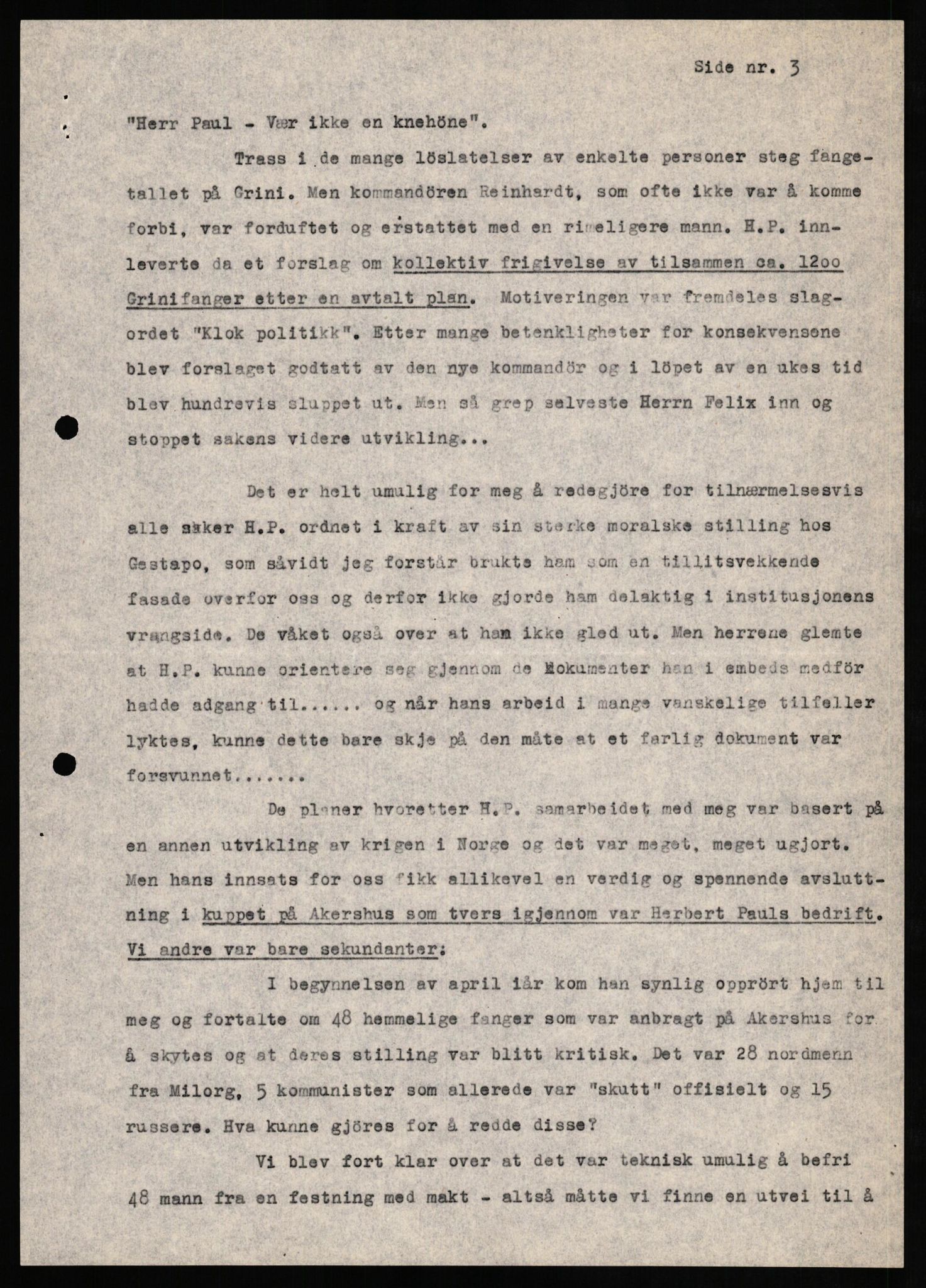 Forsvaret, Forsvarets overkommando II, AV/RA-RAFA-3915/D/Db/L0025: CI Questionaires. Tyske okkupasjonsstyrker i Norge. Tyskere., 1945-1946, p. 395