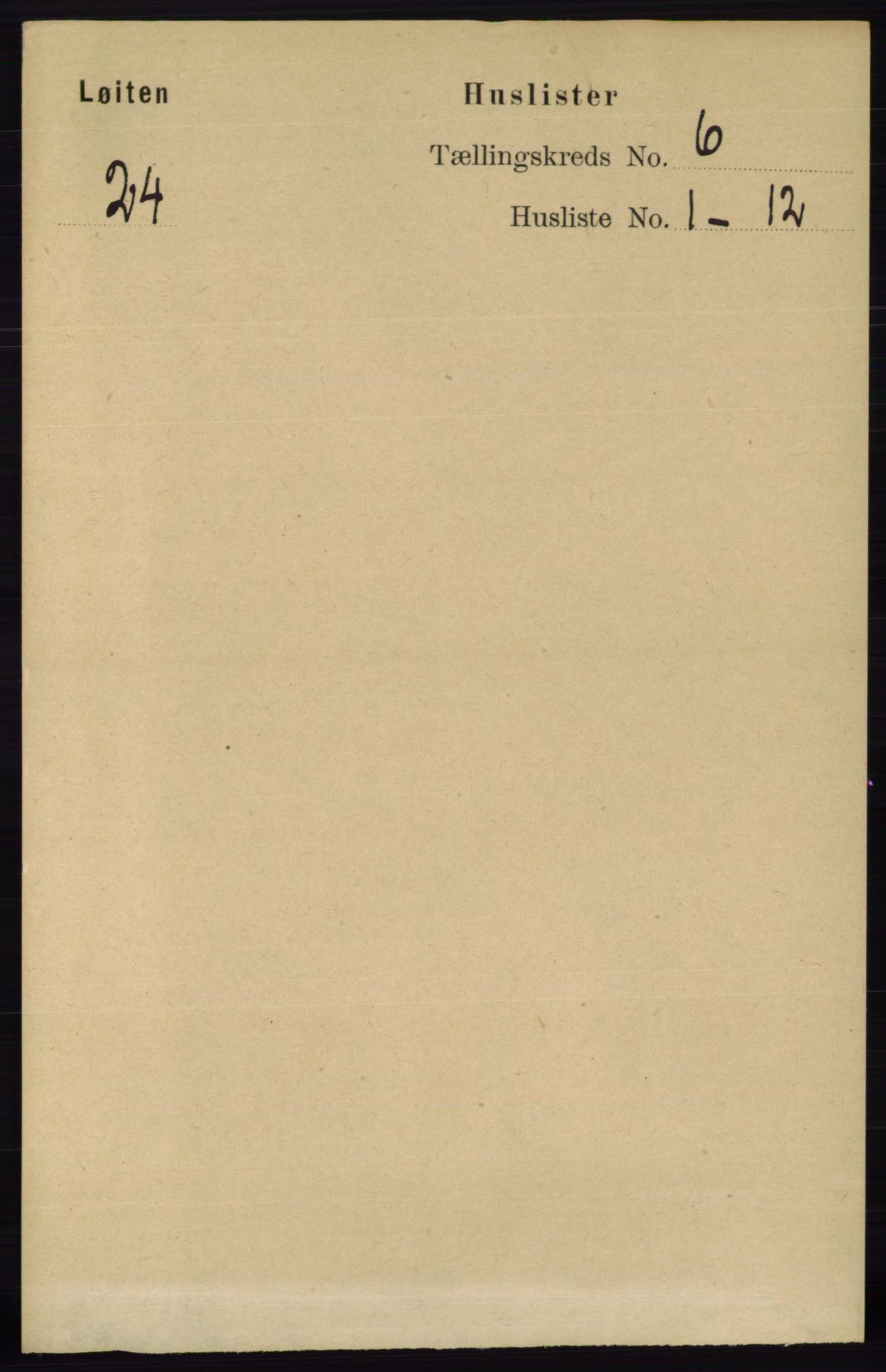 RA, 1891 census for 0415 Løten, 1891, p. 3974