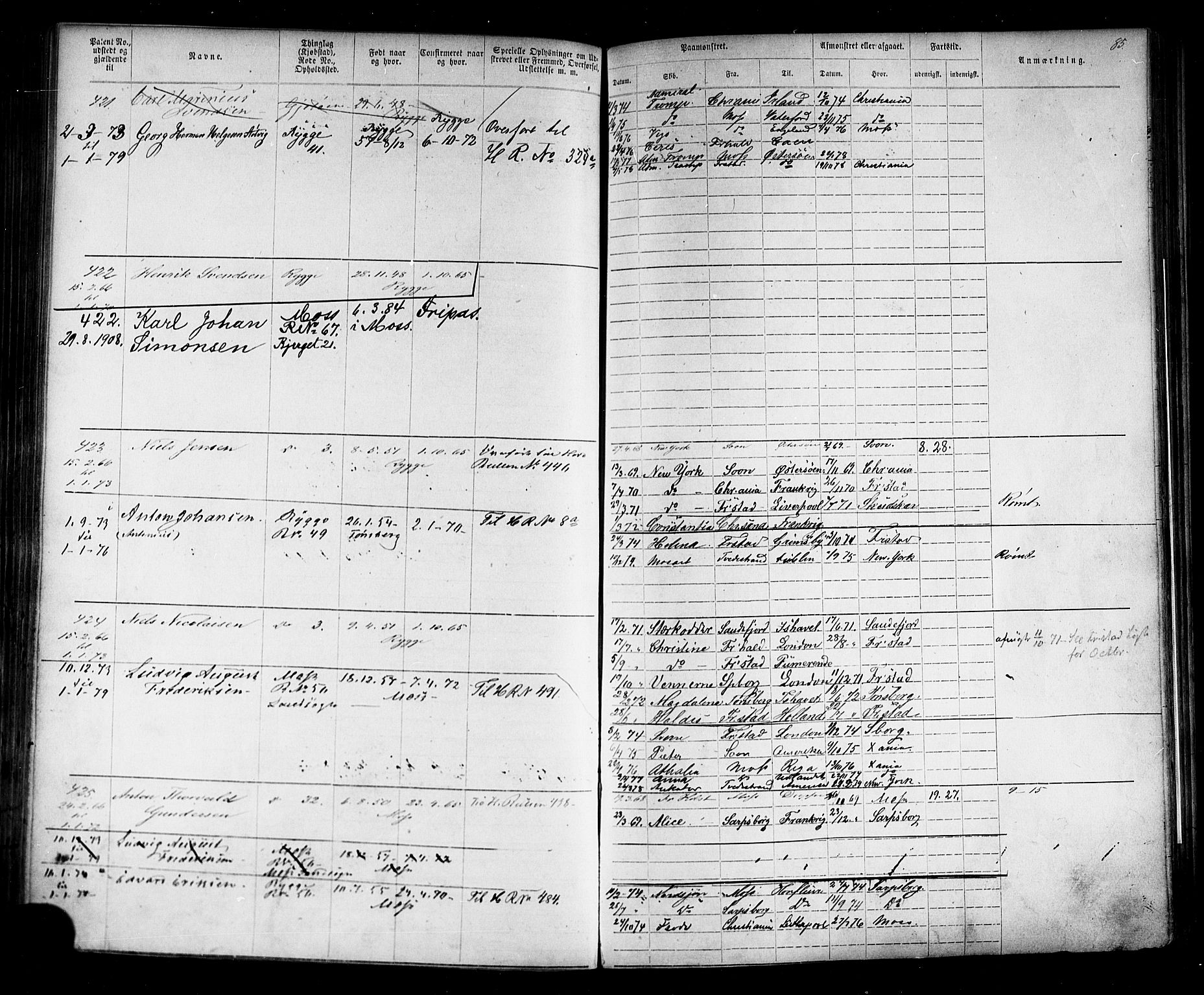 Moss mønstringskontor, AV/SAO-A-10569d/F/Fc/Fca/L0004: Annotasjonsrulle, 1868-1891, p. 89