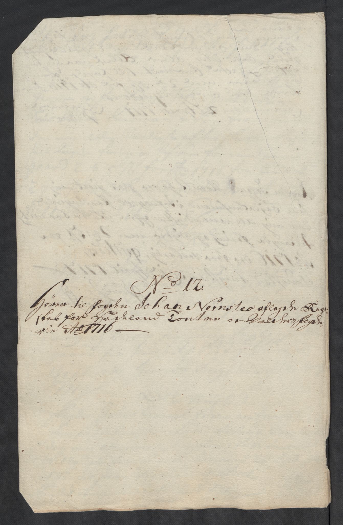 Rentekammeret inntil 1814, Reviderte regnskaper, Fogderegnskap, RA/EA-4092/R18/L1315: Fogderegnskap Hadeland, Toten og Valdres, 1716, p. 355