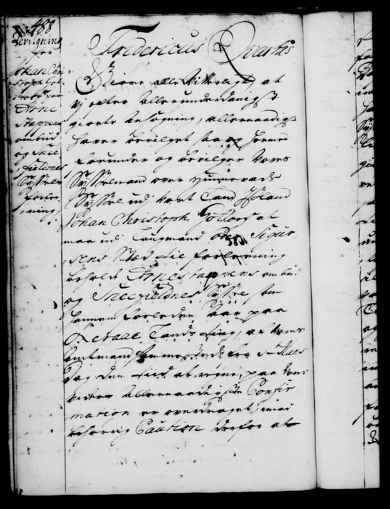 Rentekammeret, Kammerkanselliet, RA/EA-3111/G/Gg/Gga/L0001: Norsk ekspedisjonsprotokoll med register (merket RK 53.1), 1720-1723, p. 488